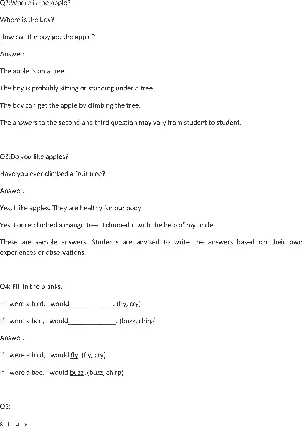 NCERT-Solution-Class-1-English-Chapter-6-If-I-Were-an-Apple-4317-page-2