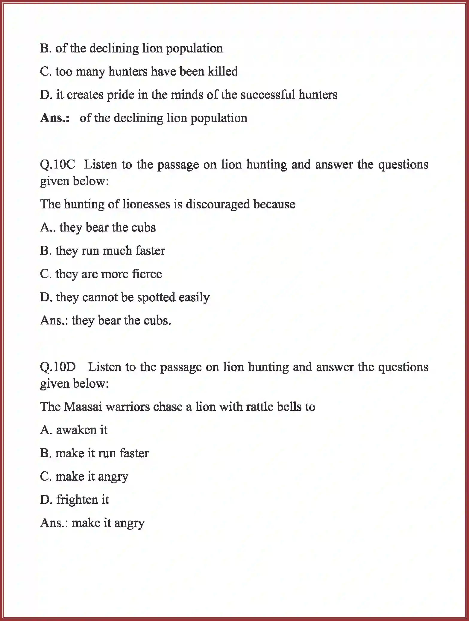 NCERT-Solution-Class-10-English-Mrs-Packletides-Tiger-3129-page-17