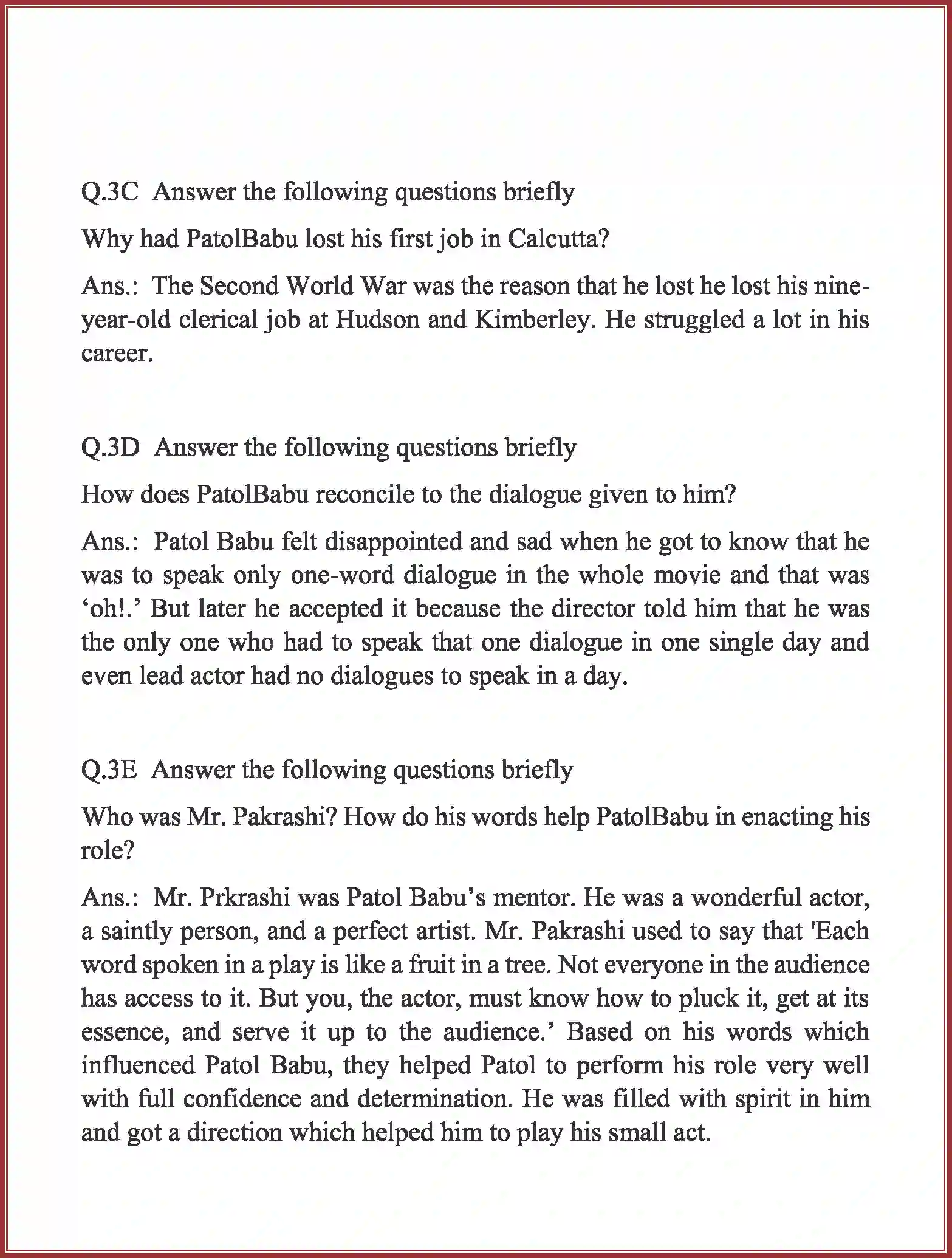 NCERT-Solution-Class-10-English-Patol-Babu-Film-Star-3132-page-3