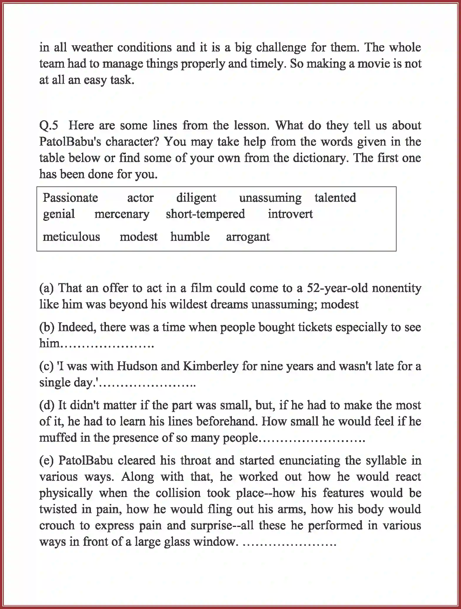 NCERT-Solution-Class-10-English-Patol-Babu-Film-Star-3132-page-8