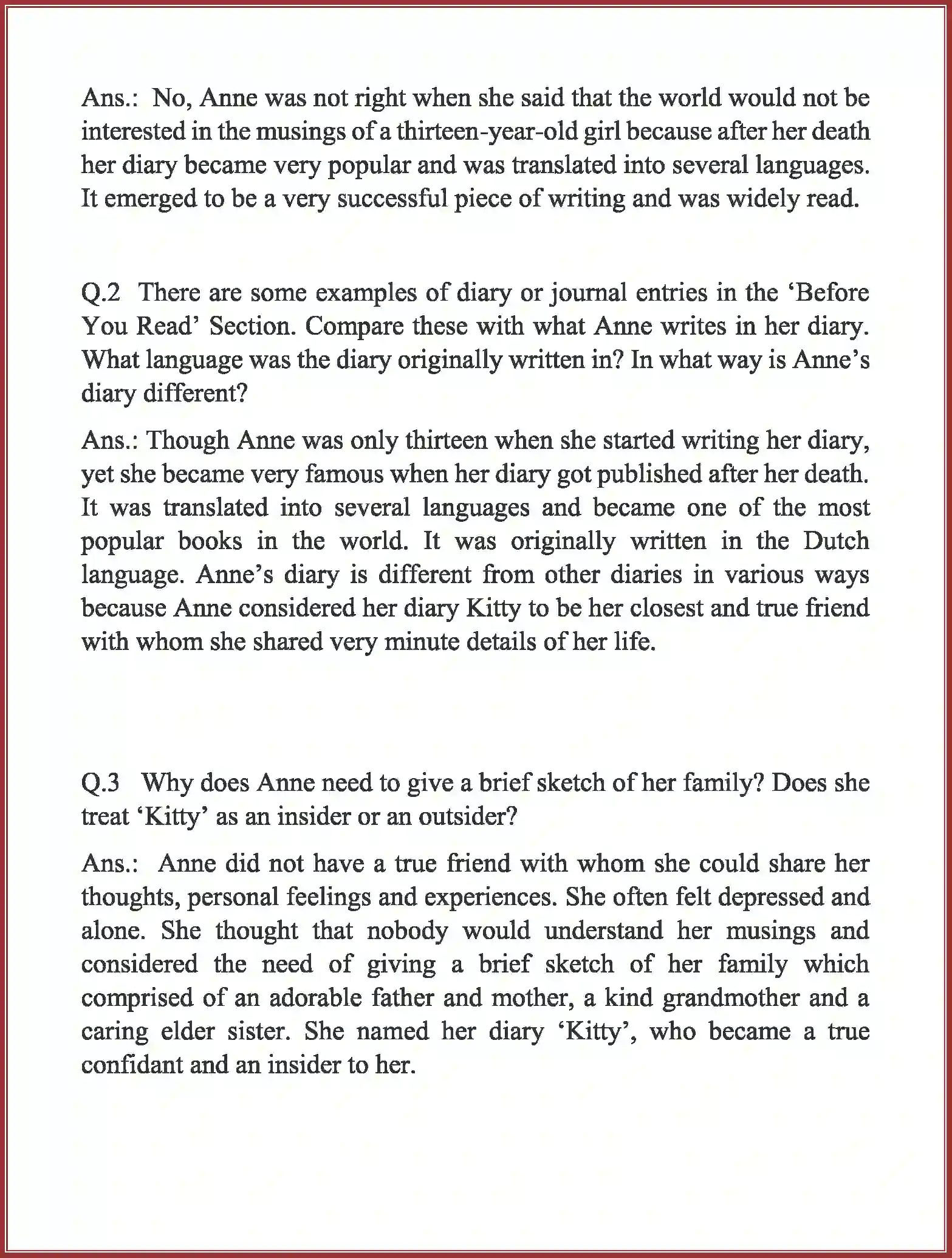 NCERT-Solution-Class-10-First-Flight-From-the-Diary-of-Anne-Frank-3090-page-4