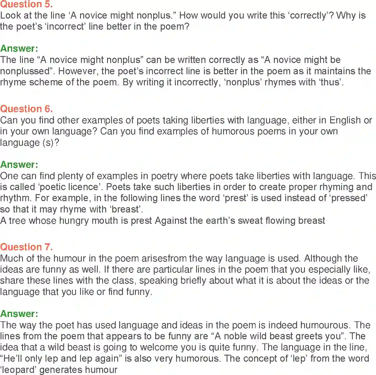 NCERT-Solution-Class-10-First-Flight-How-to-Tell-Wild-Animals-3101-page-2