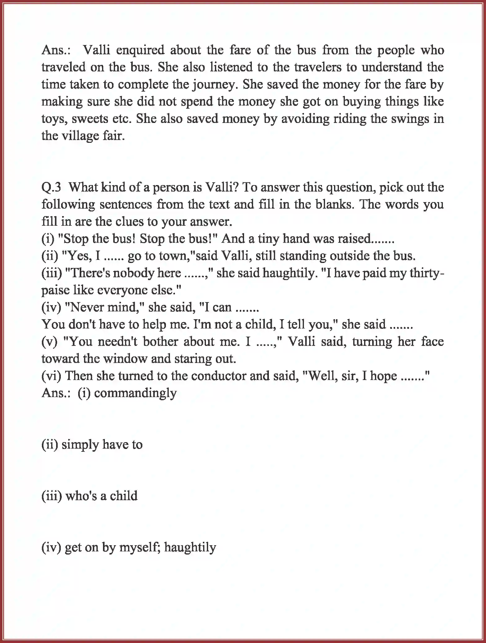 NCERT-Solution-Class-10-First-Flight-Madam-Rides-the-Bus-923-page-5