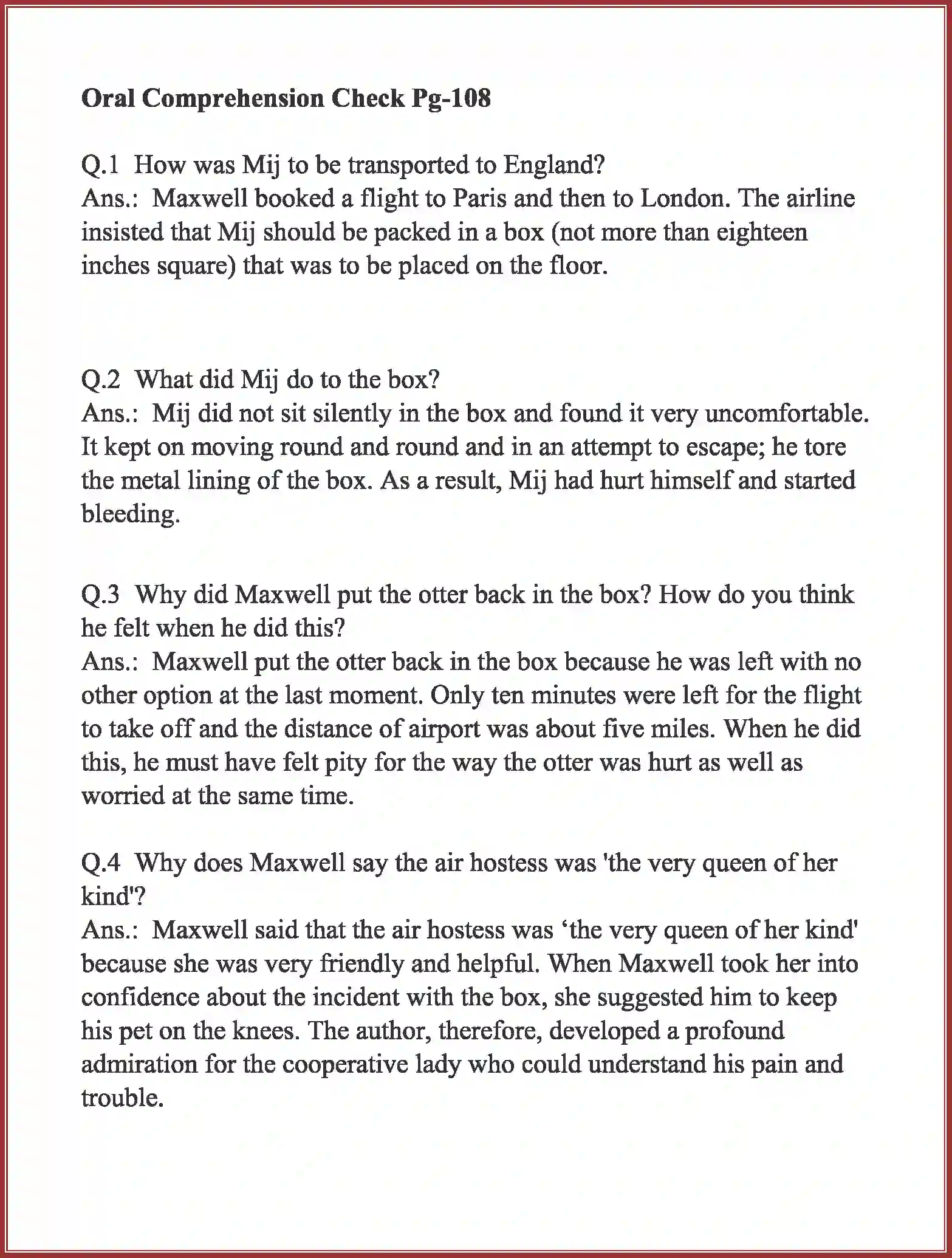 NCERT-Solution-Class-10-First-Flight-Mijbil-the-Otter-922-page-3