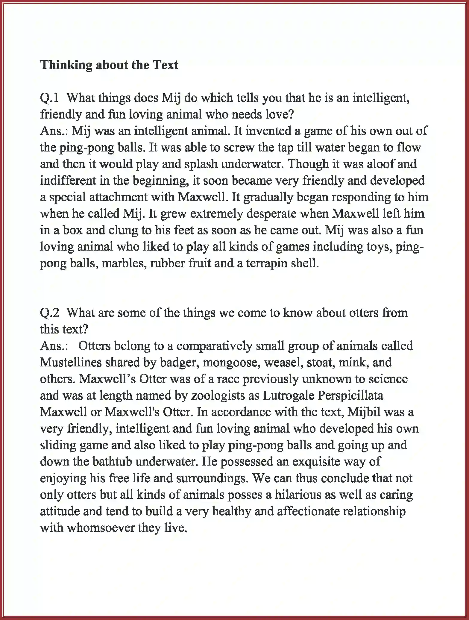 NCERT-Solution-Class-10-First-Flight-Mijbil-the-Otter-922-page-5