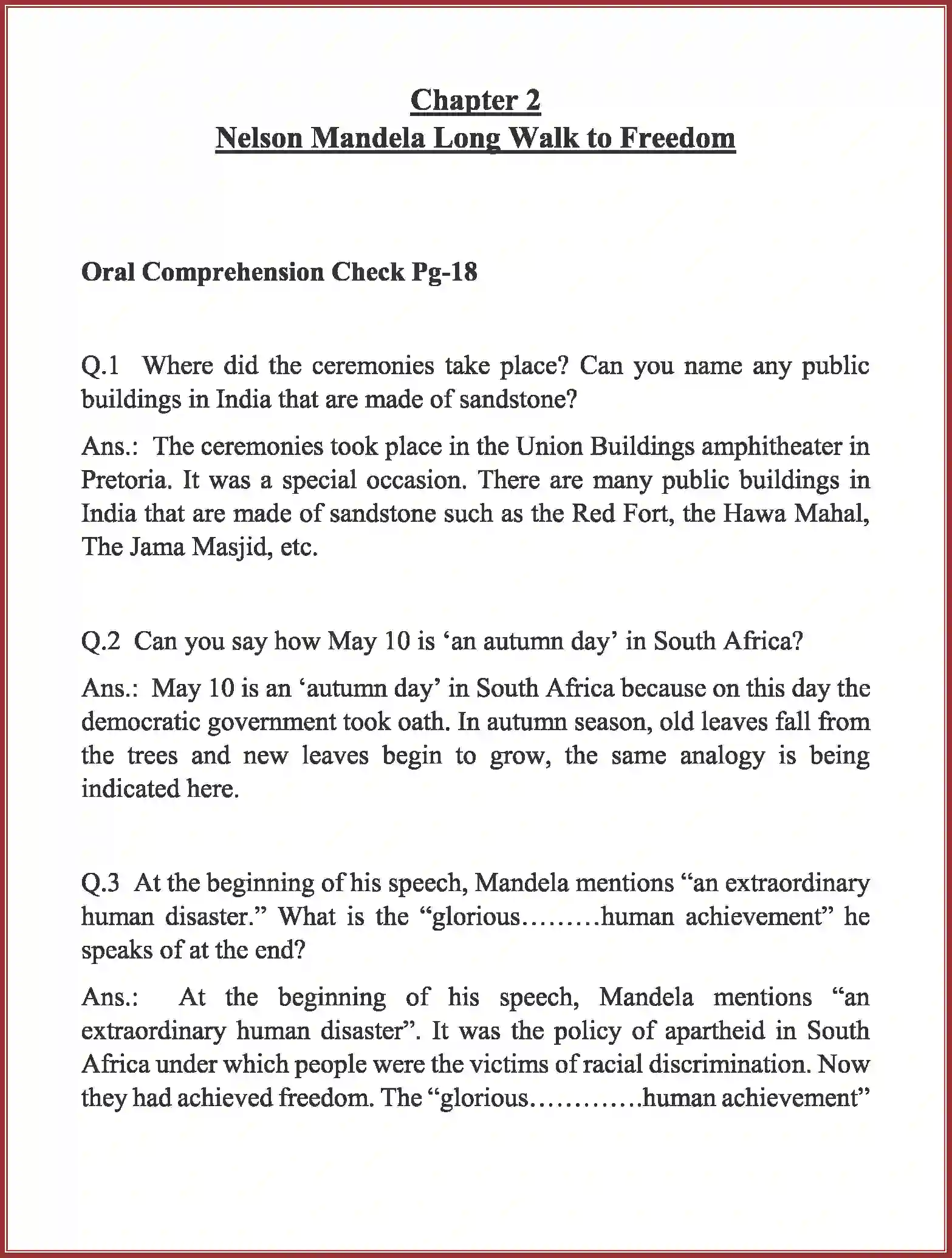 NCERT-Solution-Class-10-First-Flight-Nelson-Mandela--Long-Walk-to-Freedom-3088-page-1