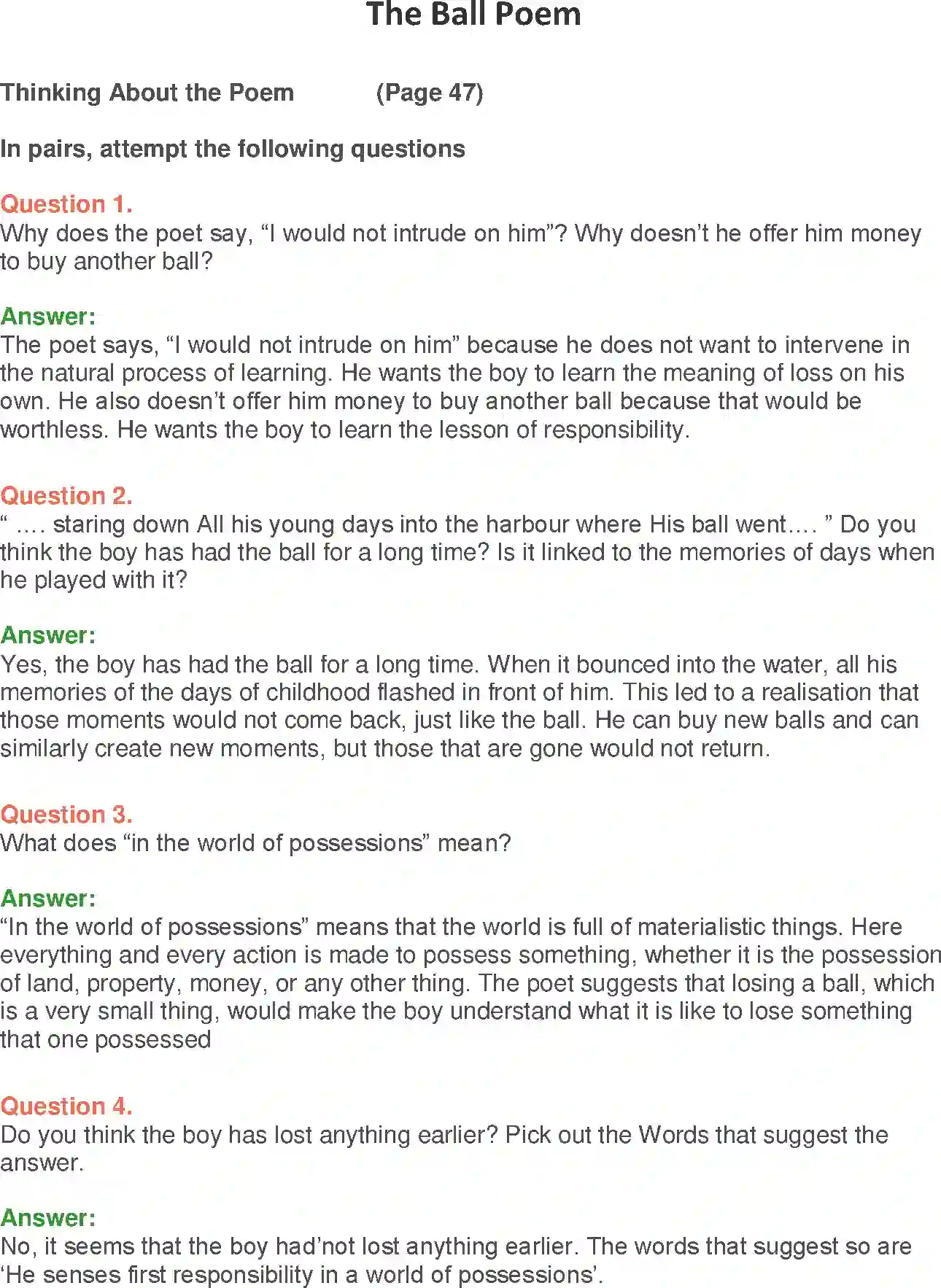 NCERT-Solution-Class-10-First-Flight-The-Ball-Poem-3102-page-1