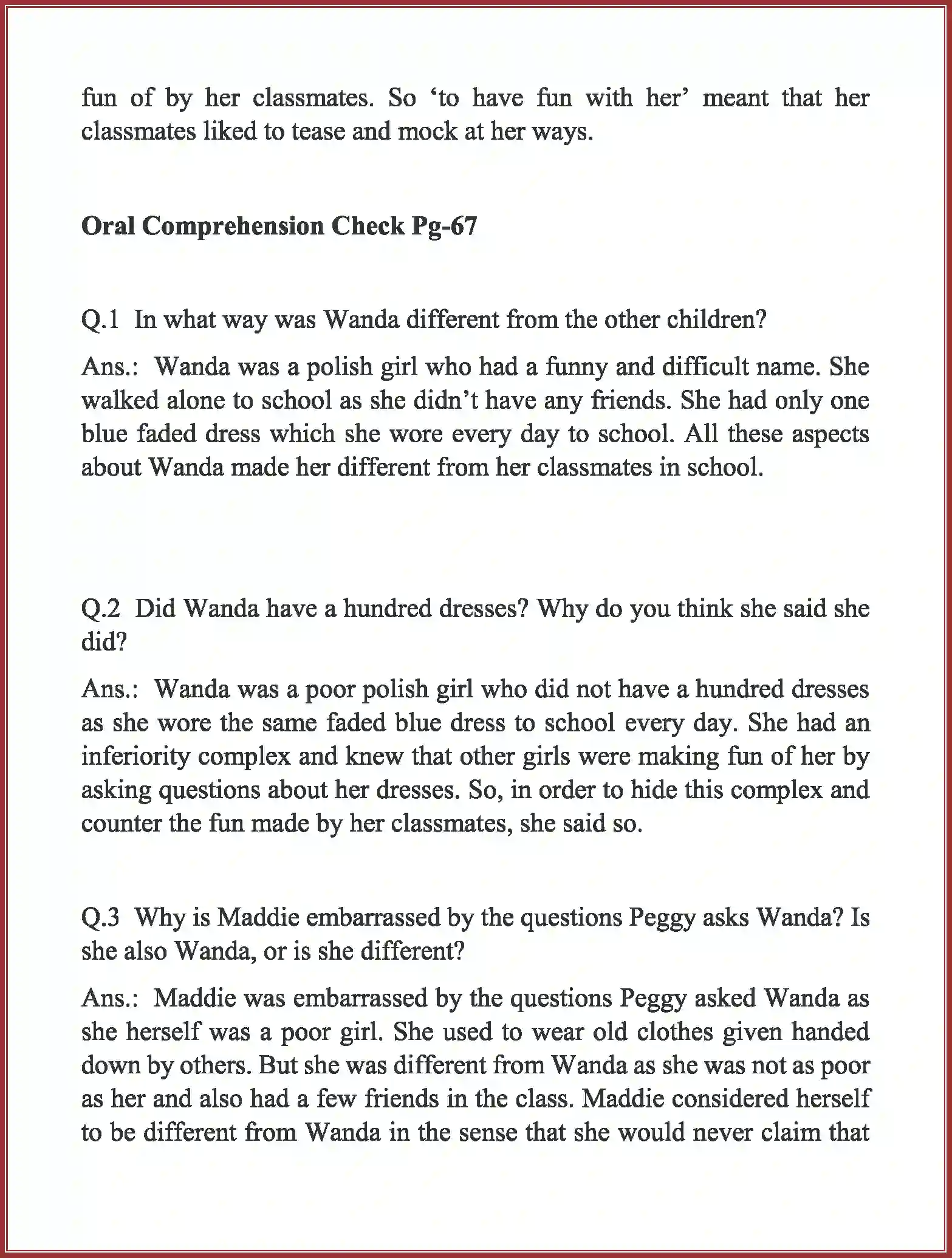 NCERT-Solution-Class-10-First-Flight-The-Hundred-Dresses-–-I-3091-page-2