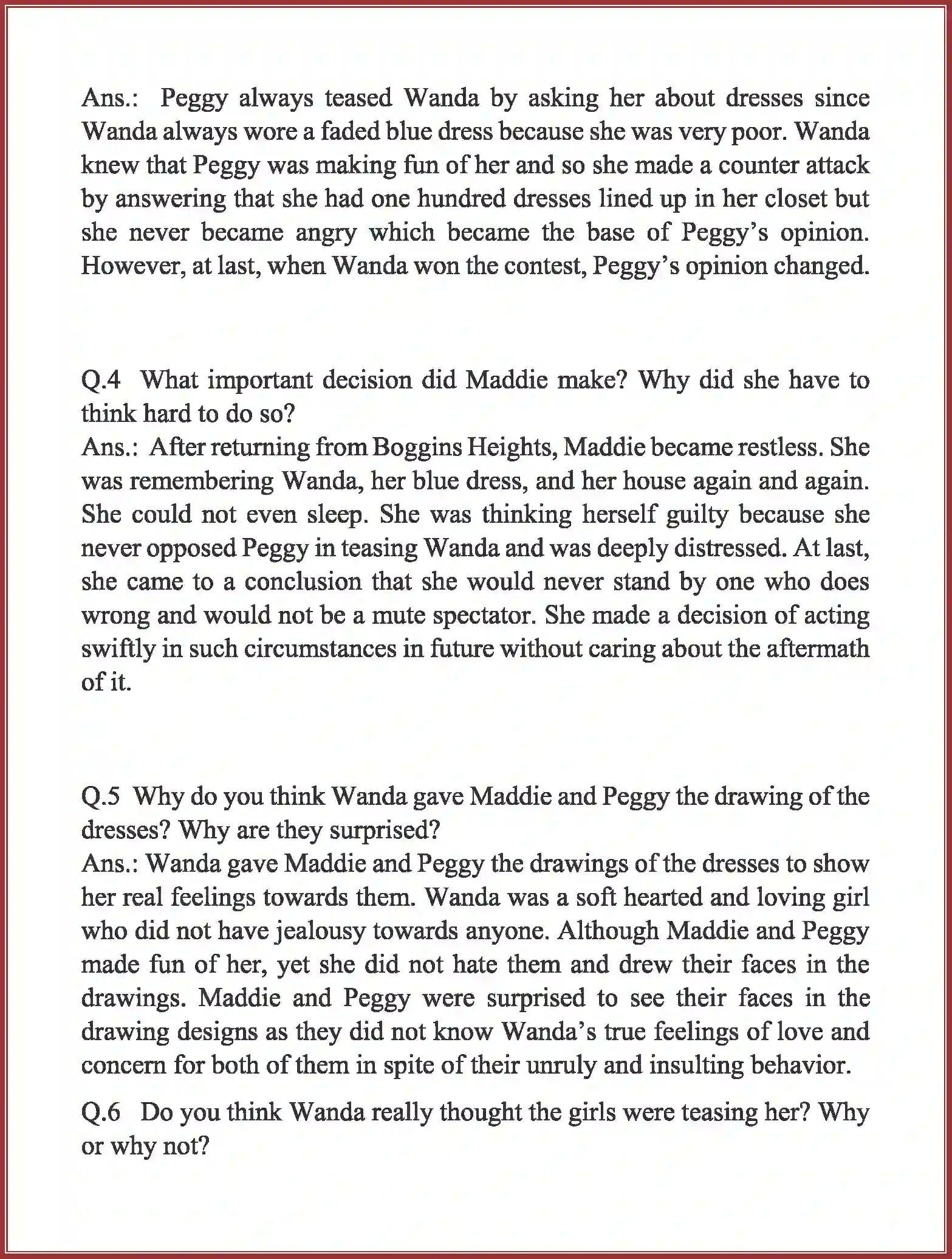 NCERT-Solution-Class-10-First-Flight-The-Hundred-Dresses-–-II-3092-page-5