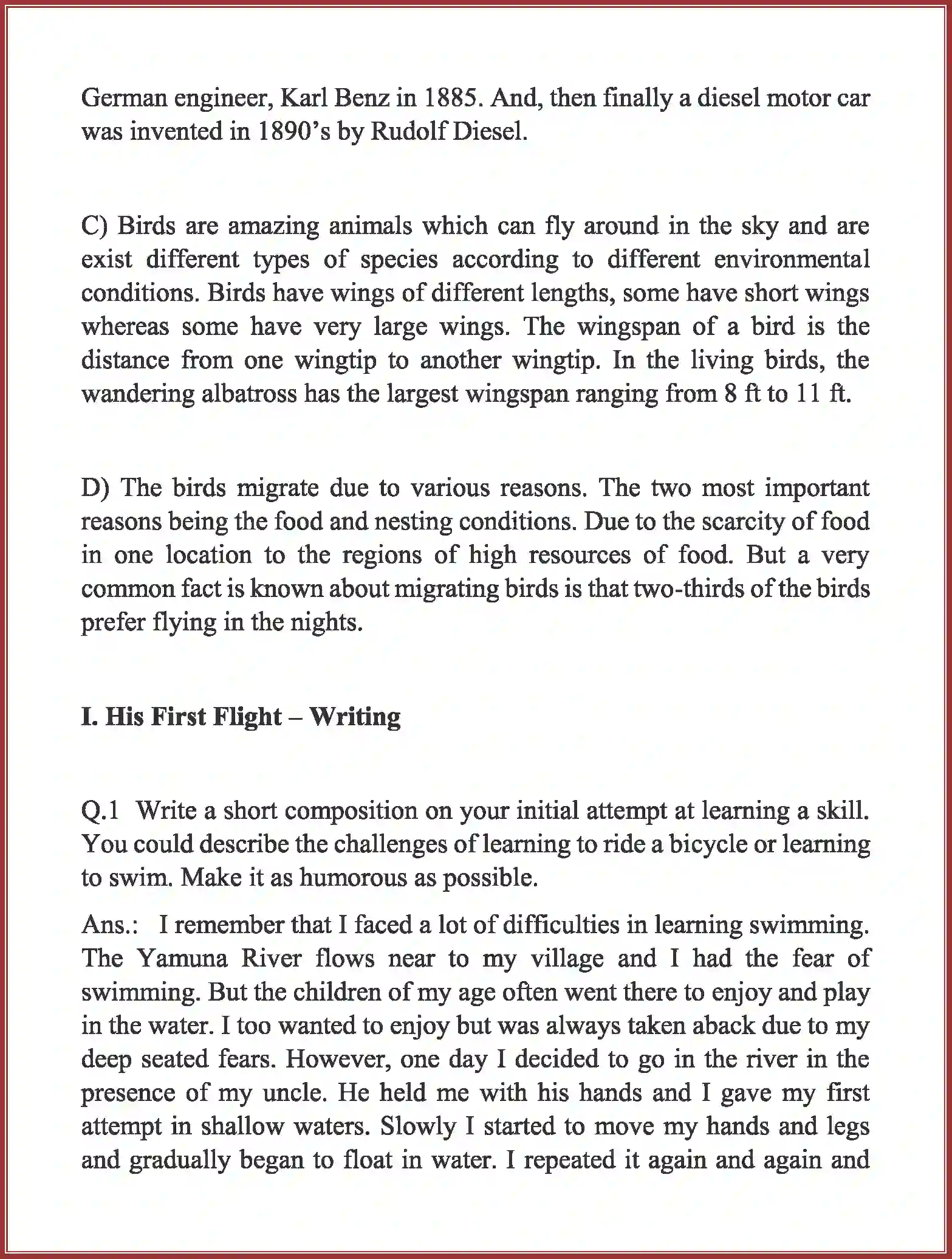 NCERT-Solution-Class-10-First-Flight-Two-Stories-about-Flying-3089-page-4