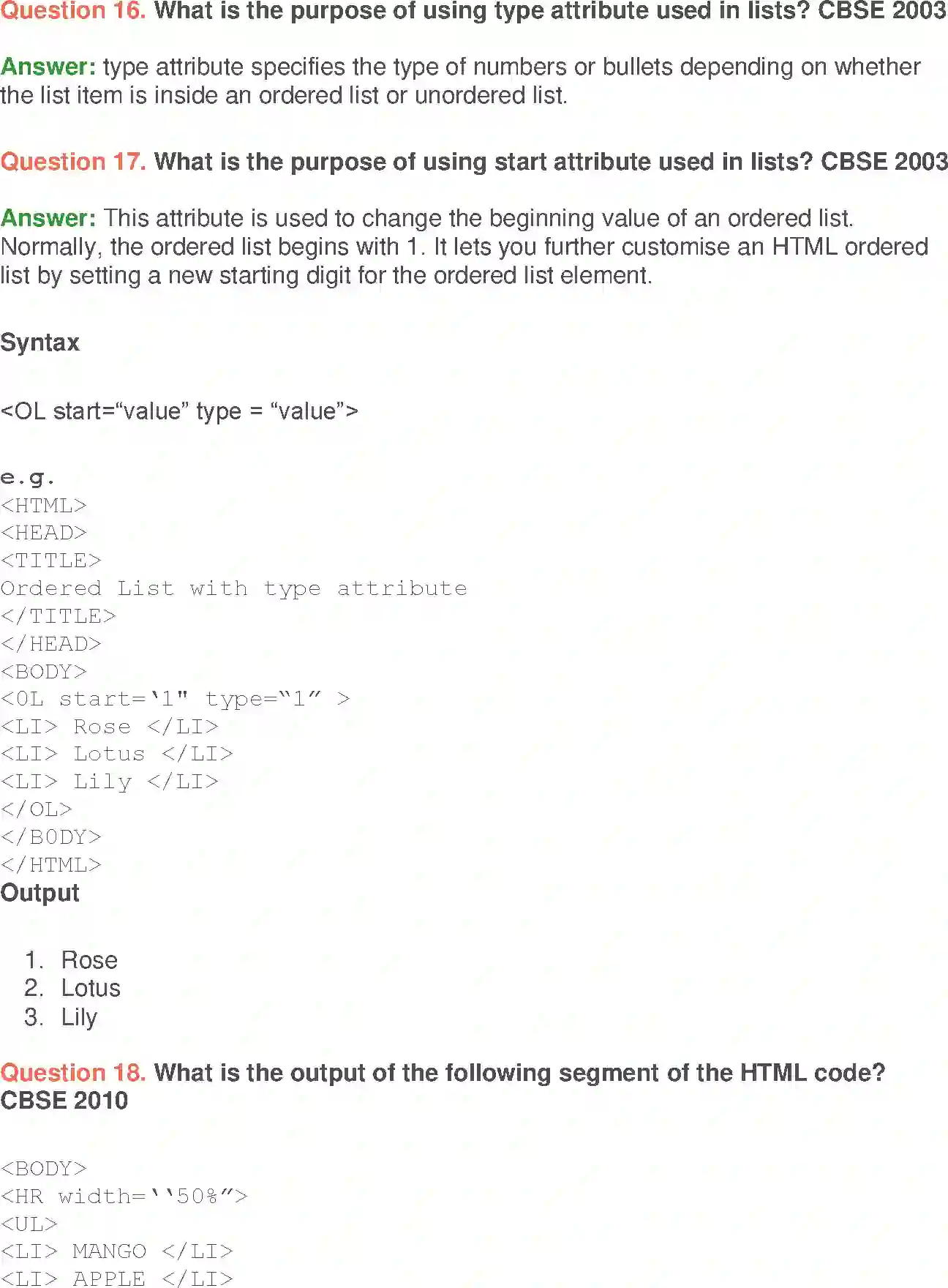 NCERT-Solution-Class-10-Foundation-of-Information-Technology-HTML-HyperText-Markup-Language-3123-page-11