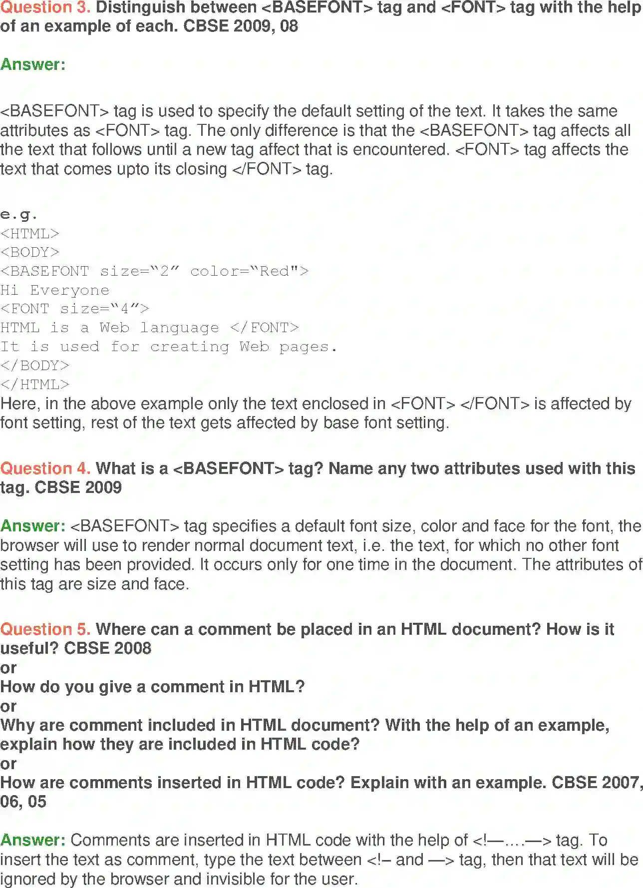 NCERT-Solution-Class-10-Foundation-of-Information-Technology-HTML-HyperText-Markup-Language-3123-page-15
