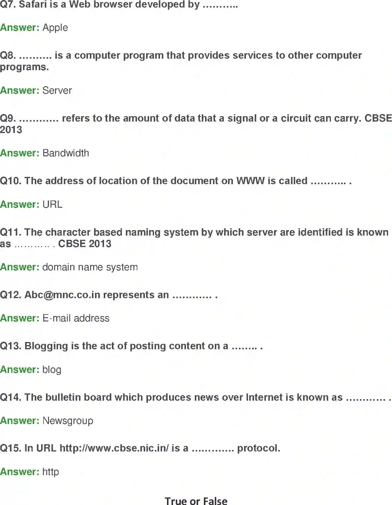 NCERT-Solution-Class-10-Foundation-of-Information-Technology-Internet-Basics-3119-page-17