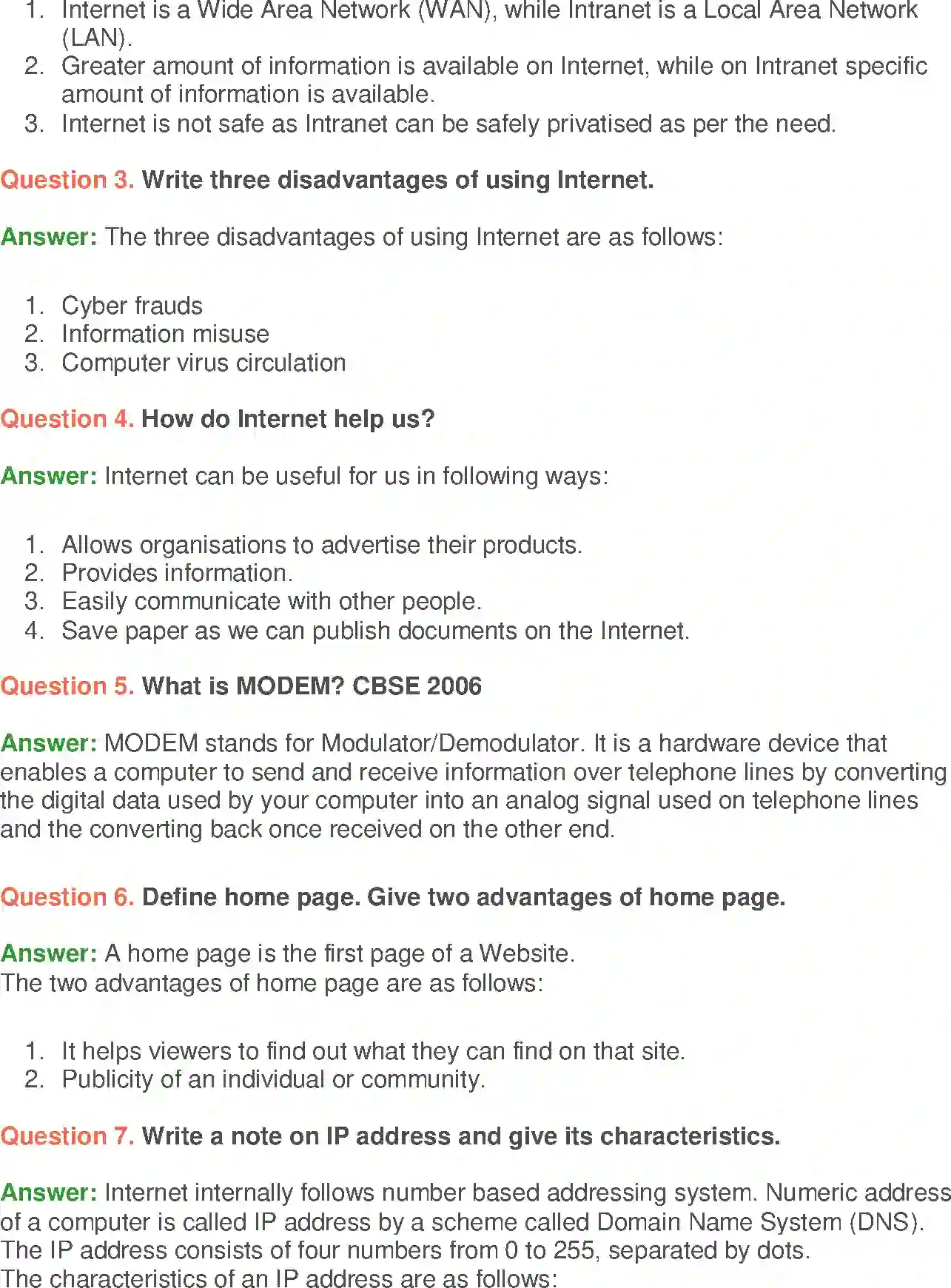 NCERT-Solution-Class-10-Foundation-of-Information-Technology-Internet-Basics-3119-page-5
