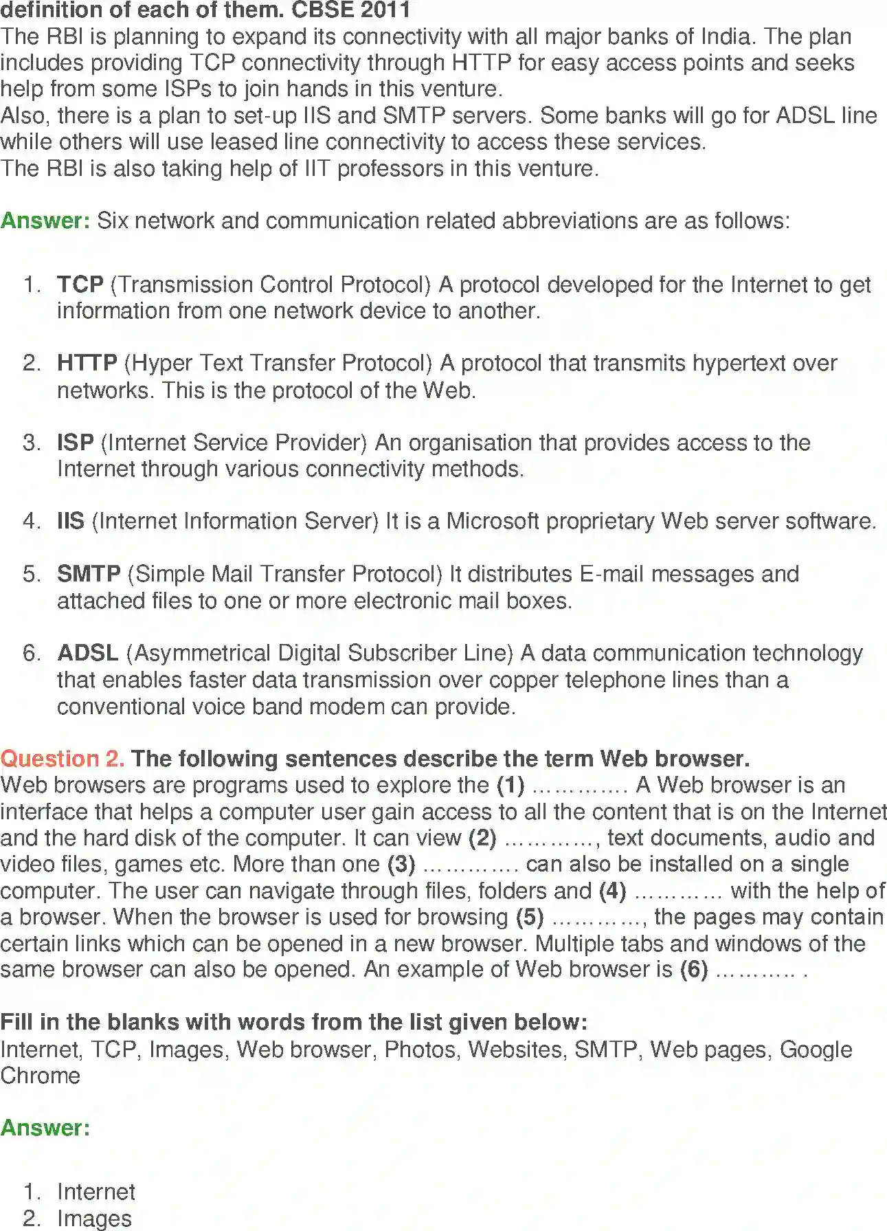 NCERT-Solution-Class-10-Foundation-of-Information-Technology-Internet-Basics-3119-page-8