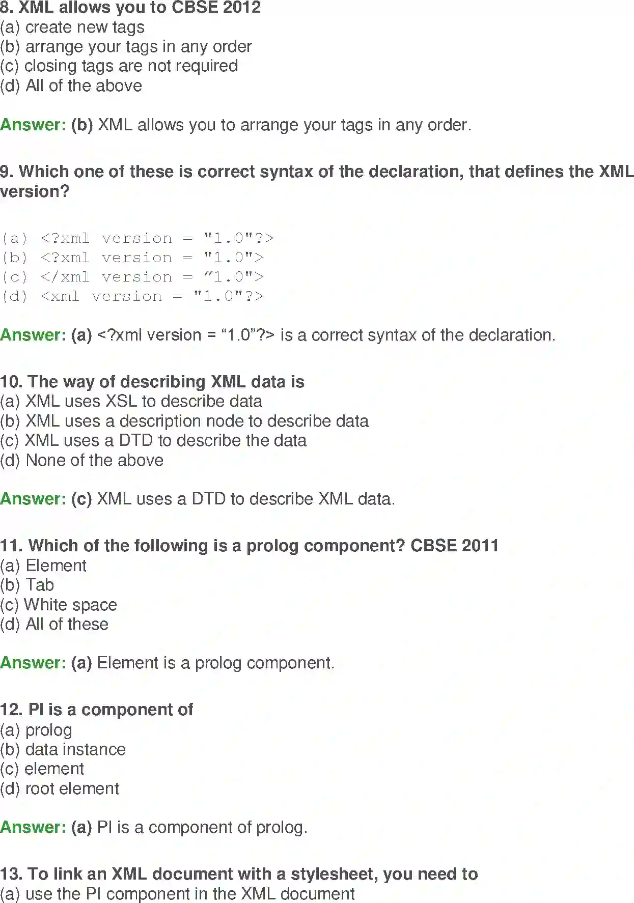 NCERT-Solution-Class-10-Foundation-of-Information-Technology-Introduction-to-XML-3126-page-24