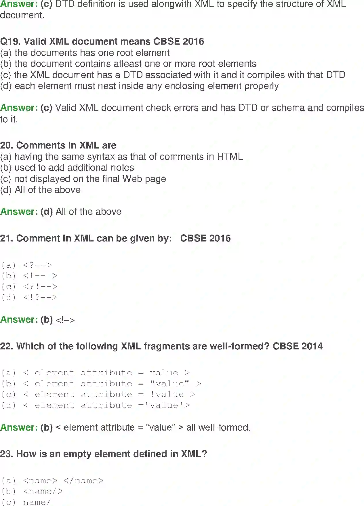 NCERT-Solution-Class-10-Foundation-of-Information-Technology-Introduction-to-XML-3126-page-26