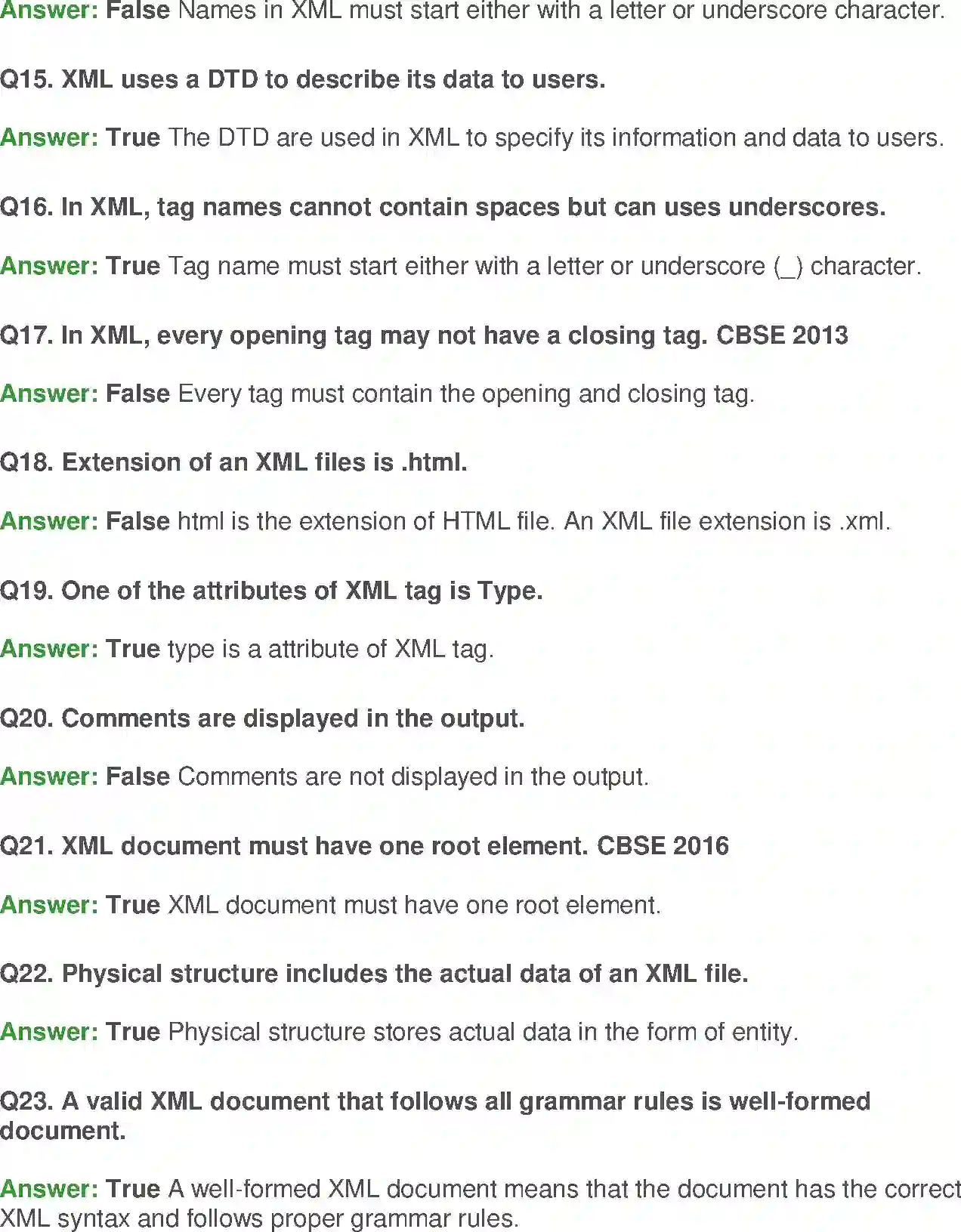 NCERT-Solution-Class-10-Foundation-of-Information-Technology-Introduction-to-XML-3126-page-32