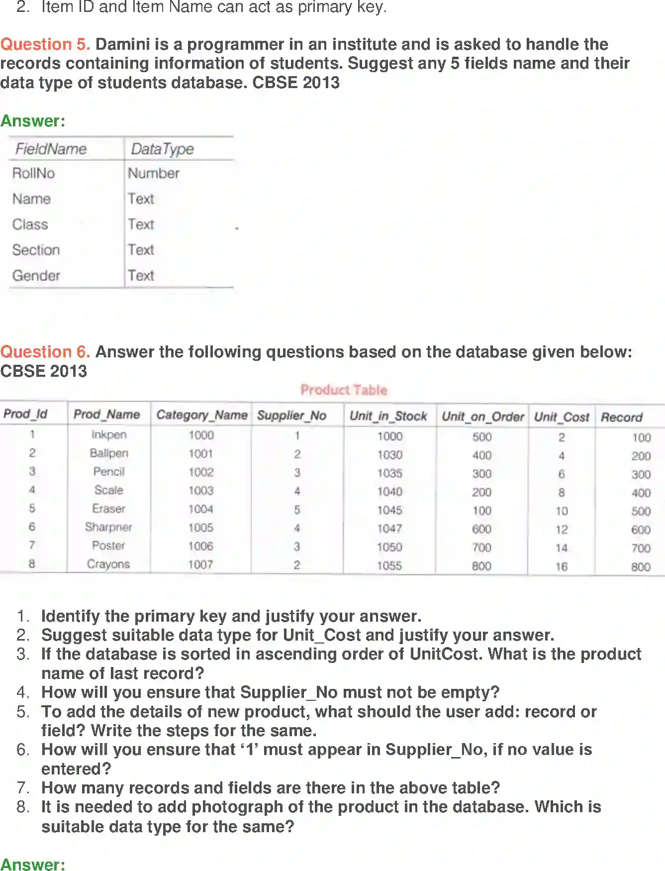 NCERT-Solution-Class-10-Foundation-of-Information-Technology-Microsoft-Access-3122-page-14
