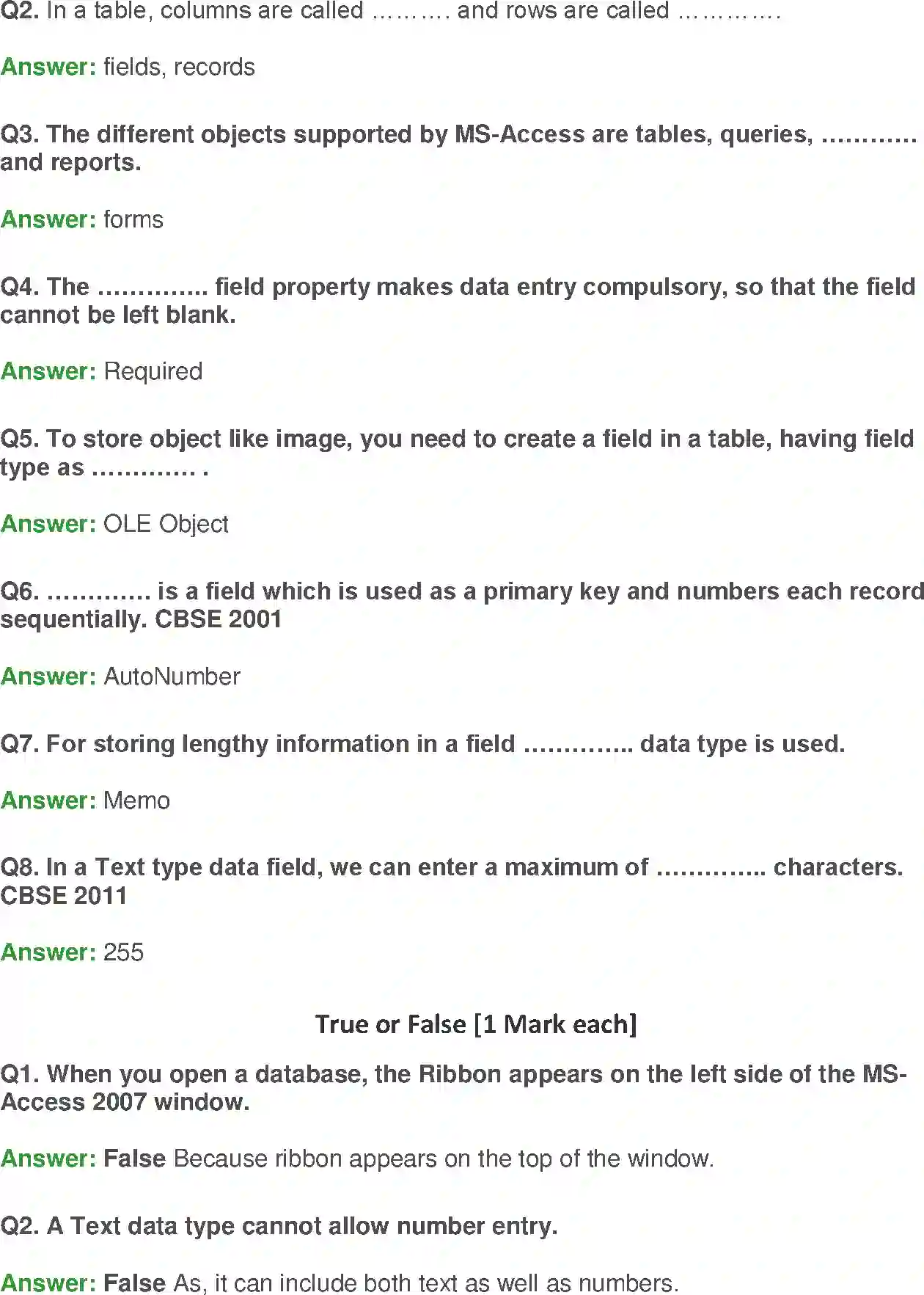 NCERT-Solution-Class-10-Foundation-of-Information-Technology-Microsoft-Access-3122-page-19