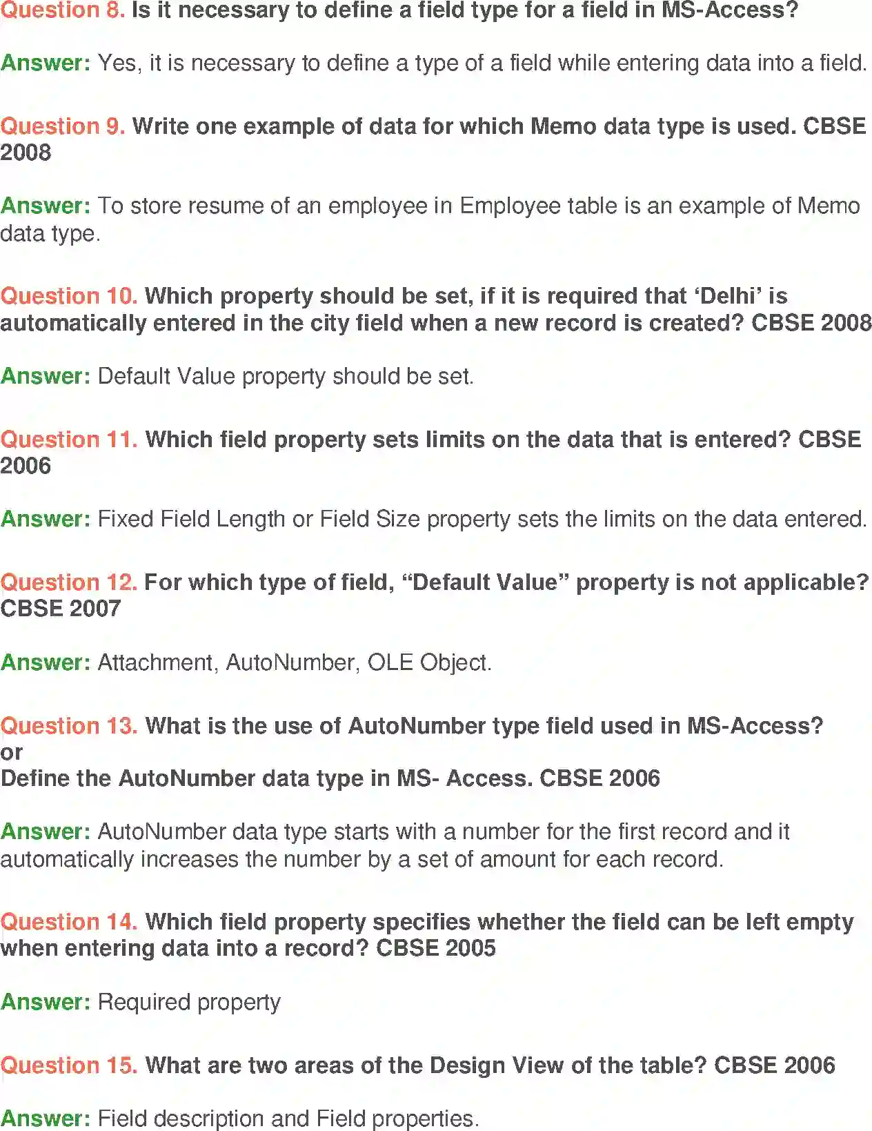 NCERT-Solution-Class-10-Foundation-of-Information-Technology-Microsoft-Access-3122-page-2