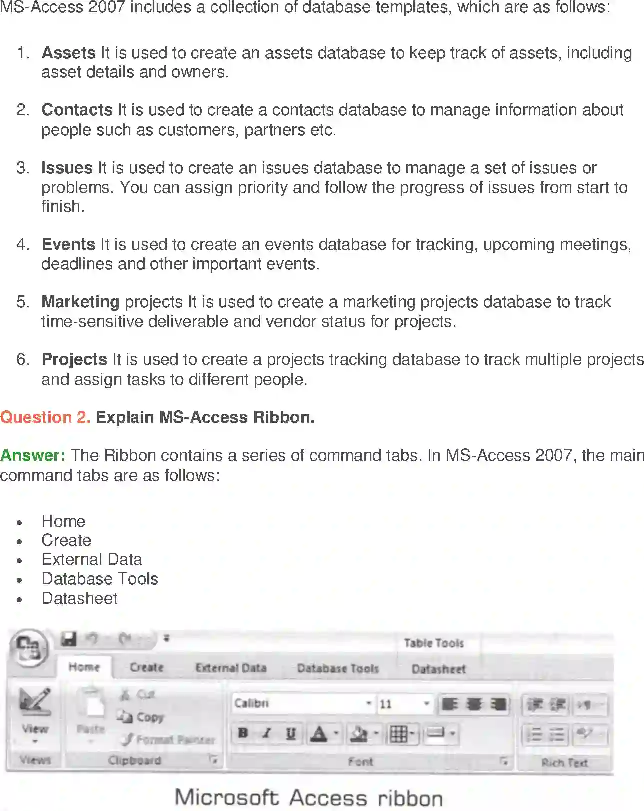 NCERT-Solution-Class-10-Foundation-of-Information-Technology-Microsoft-Access-3122-page-8