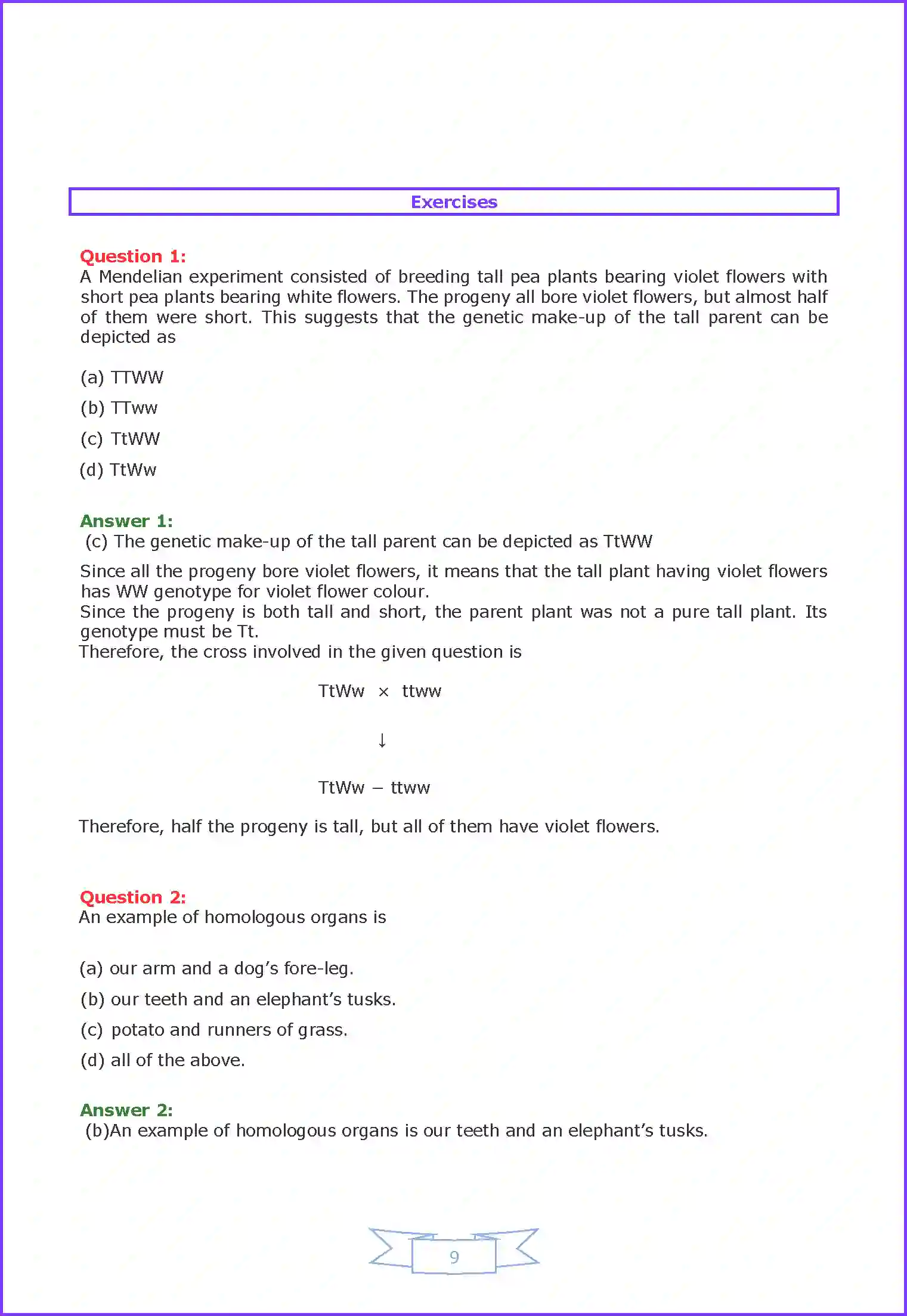 NCERT-Solution-Class-10-Science-Heredity-and-Evolution-827-page-9