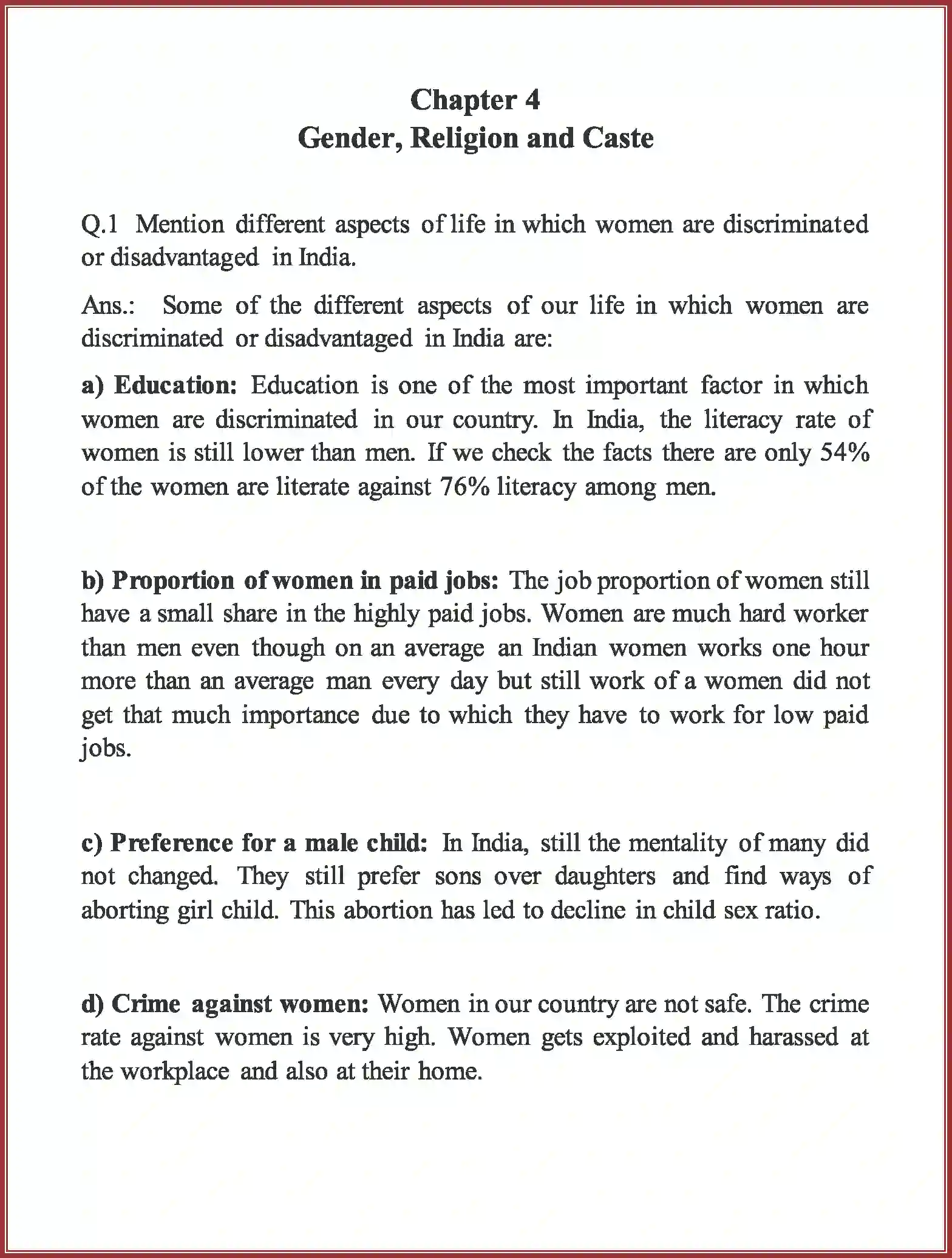NCERT-Solution-Class-10-Social-Science-Gender-Religion-and-Caste-in-Politics-858-page-1