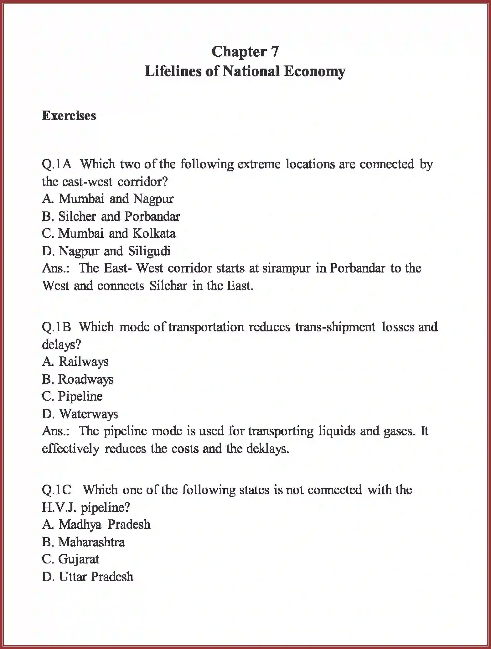 NCERT-Solution-Class-10-Social-Science-Lifelines-of-National-Economy-854-page-1