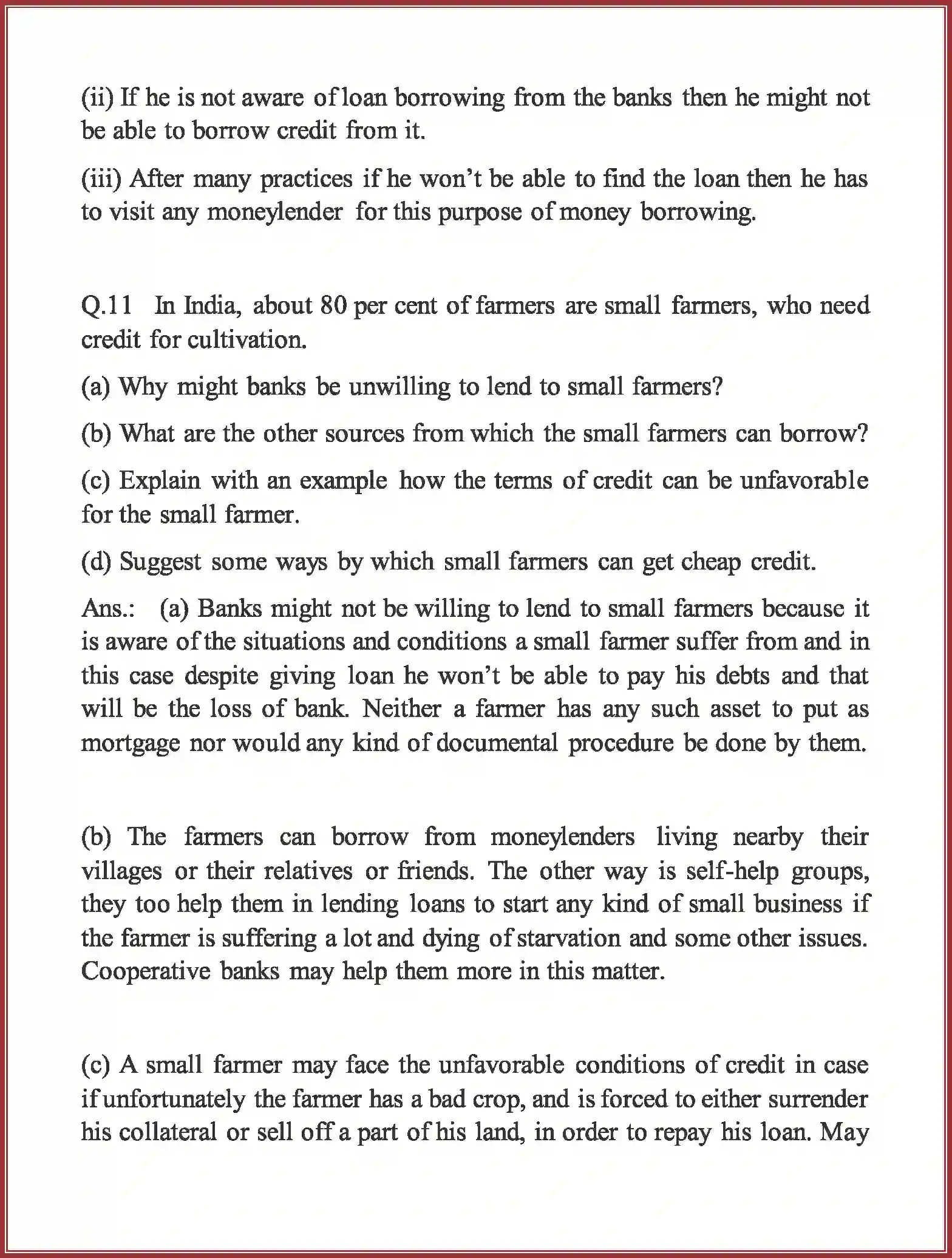 NCERT-Solution-Class-10-Social-Science-Money-and-Credit-3009-page-17