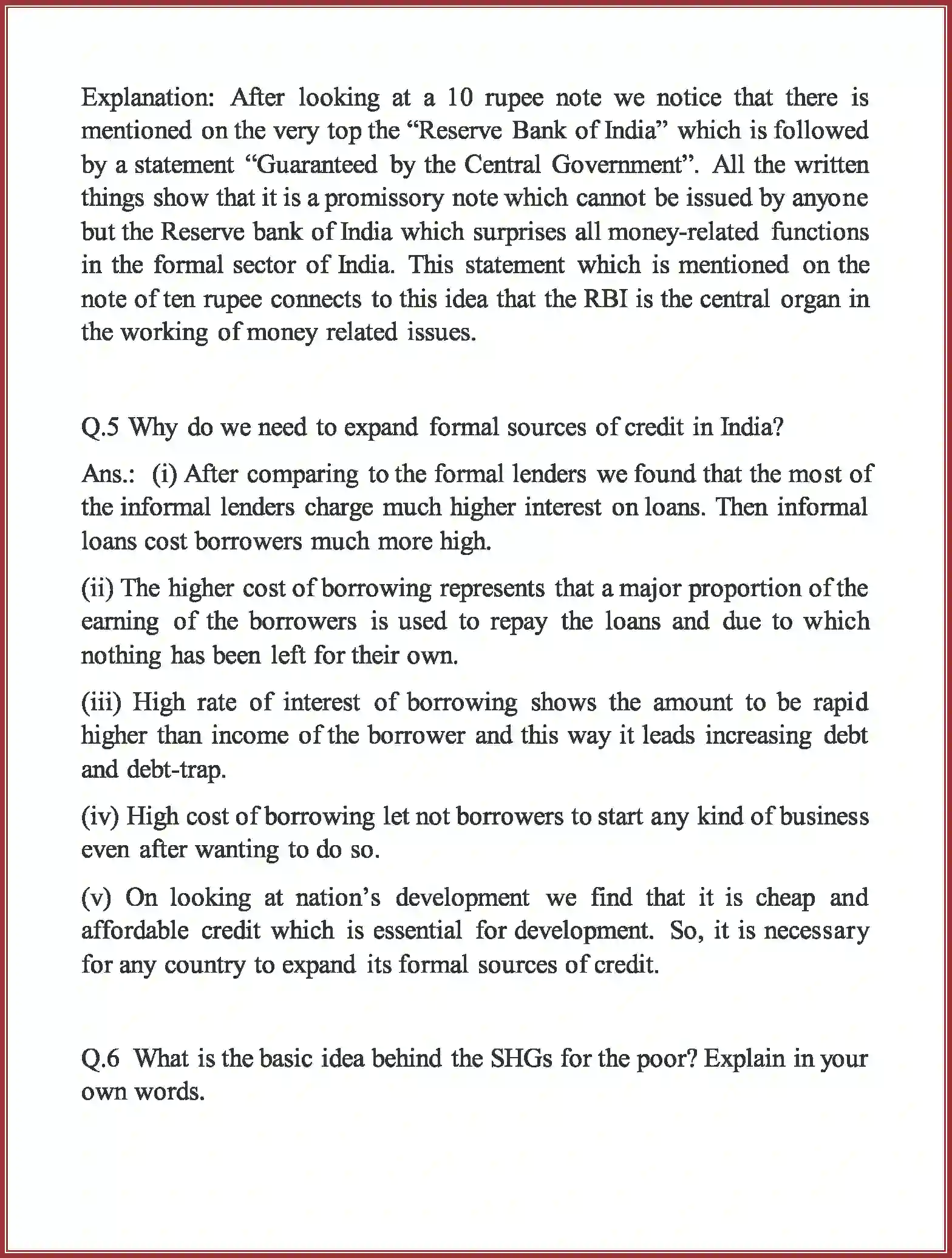 NCERT-Solution-Class-10-Social-Science-Money-and-Credit-837-page-14