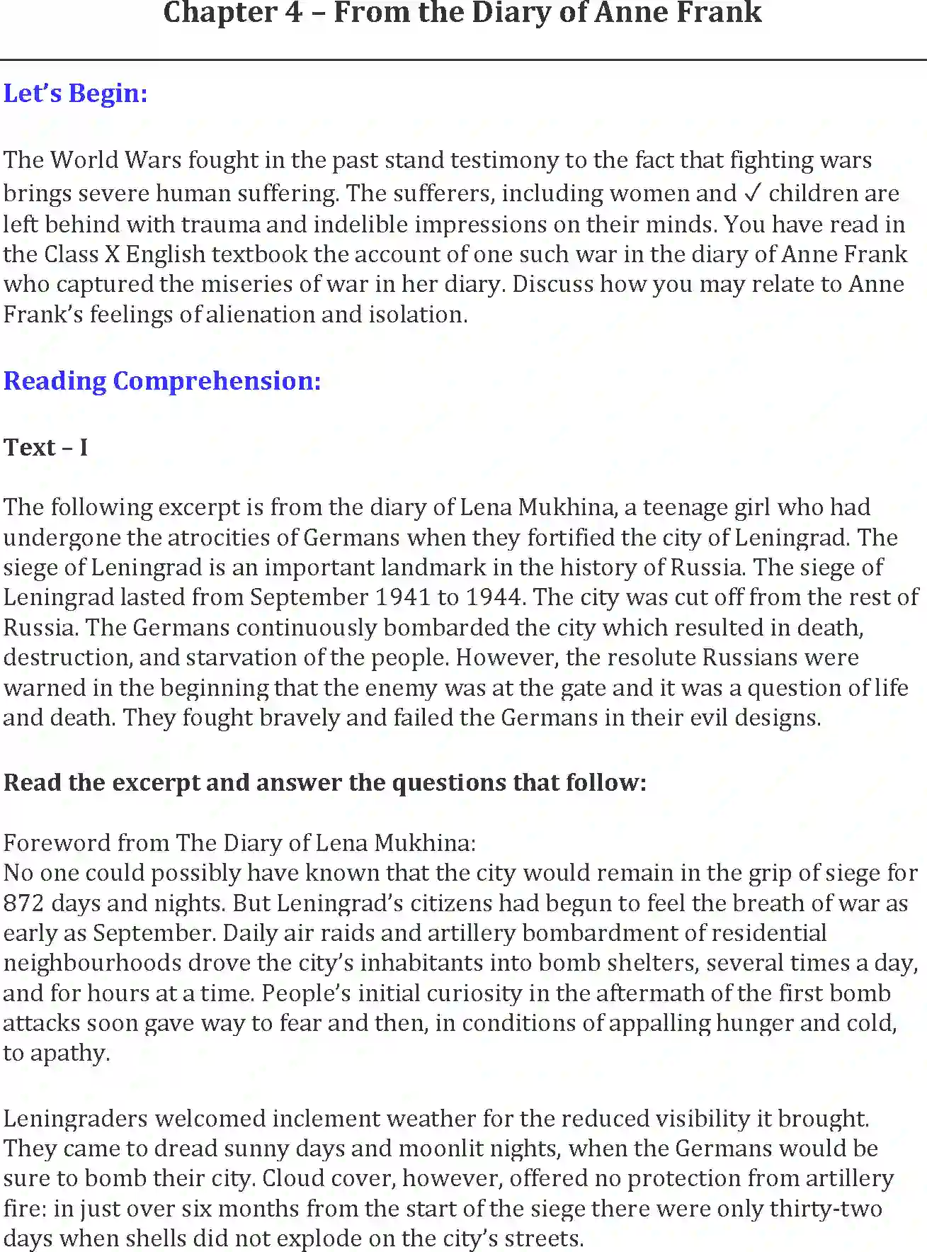NCERT-Solution-Class-10-Words-and-Expressions-Unit-4-From-the-Diary-of-Anne-Frank-3166-page-1