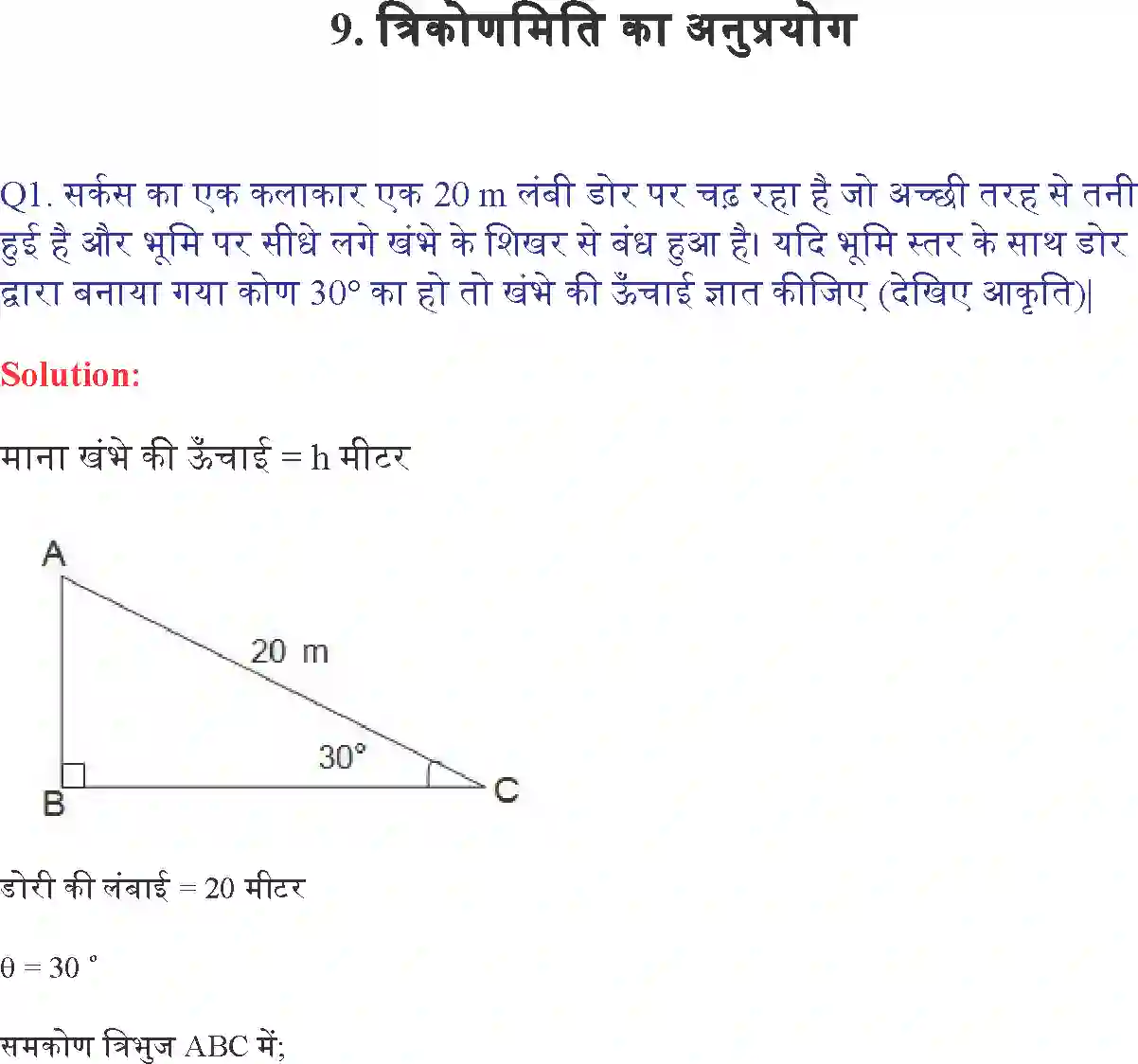 NCERT-Solution-Class-10-गणित-त्रिकोणमिति-के-कुछ-अनुप्रयोग-4750-page-1