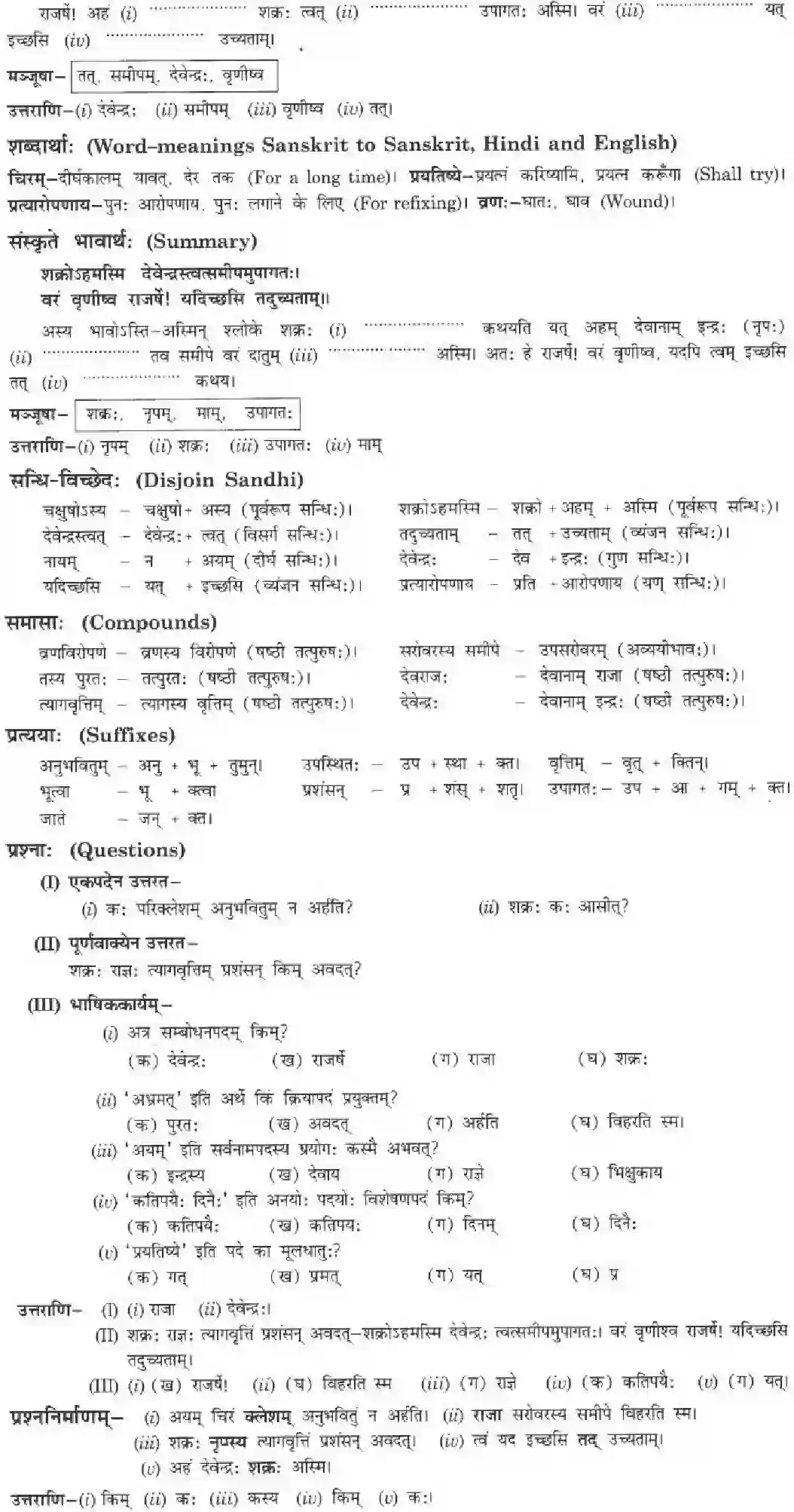 NCERT-Solution-Class-10-मनिका-नास्ति-त्यागसमम्-सुखम्-4841-page-8