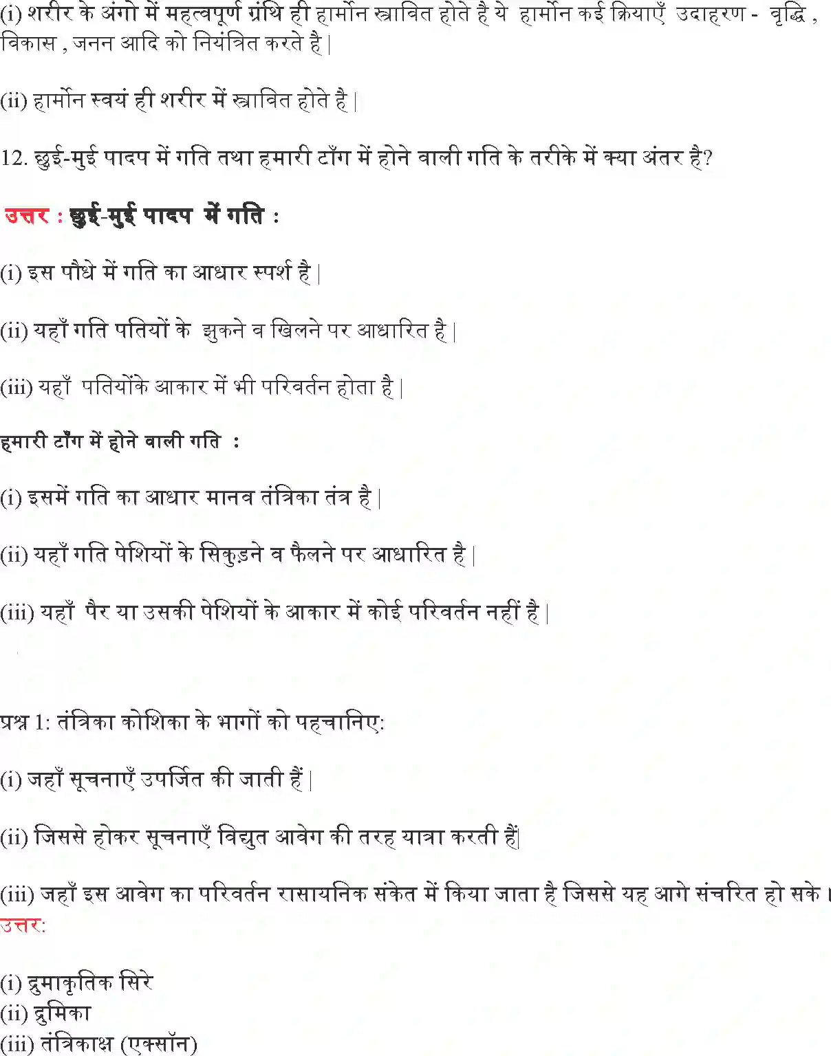 NCERT-Solution-Class-10-विज्ञान-नियंत्रण-एवं-समन्वय-4763-page-5