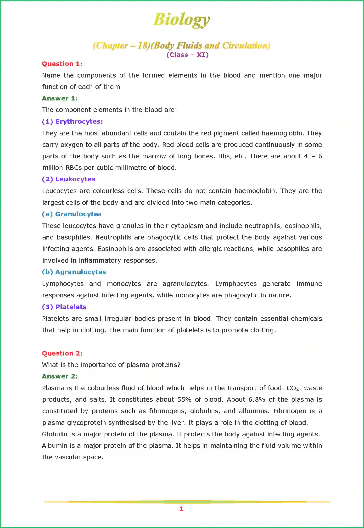NCERT-Solution-Class-11-Biology-Chapter-18-Body-Fluids-and-Circulation-456-page-1