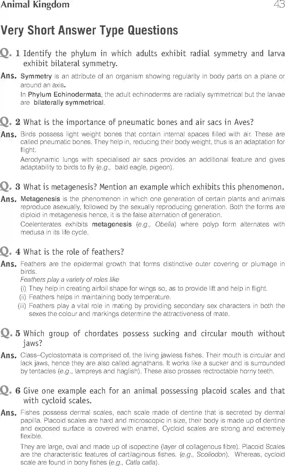 NCERT-Solution-Class-11-Biology-Exemplar-Animal-Kingdom-2921-page-6