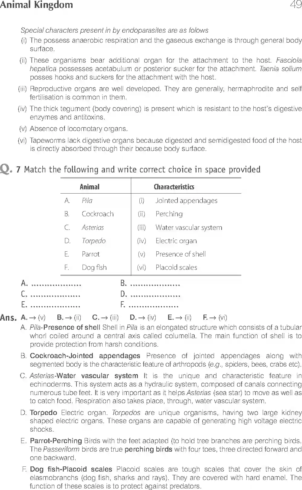 NCERT-Solution-Class-11-Biology-Exemplar-Animal-Kingdom-749-page-12