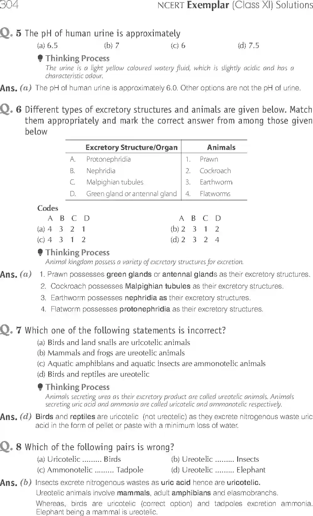 NCERT-Solution-Class-11-Biology-Exemplar-Excretory-Products-And-Their-Elimination-764-page-3