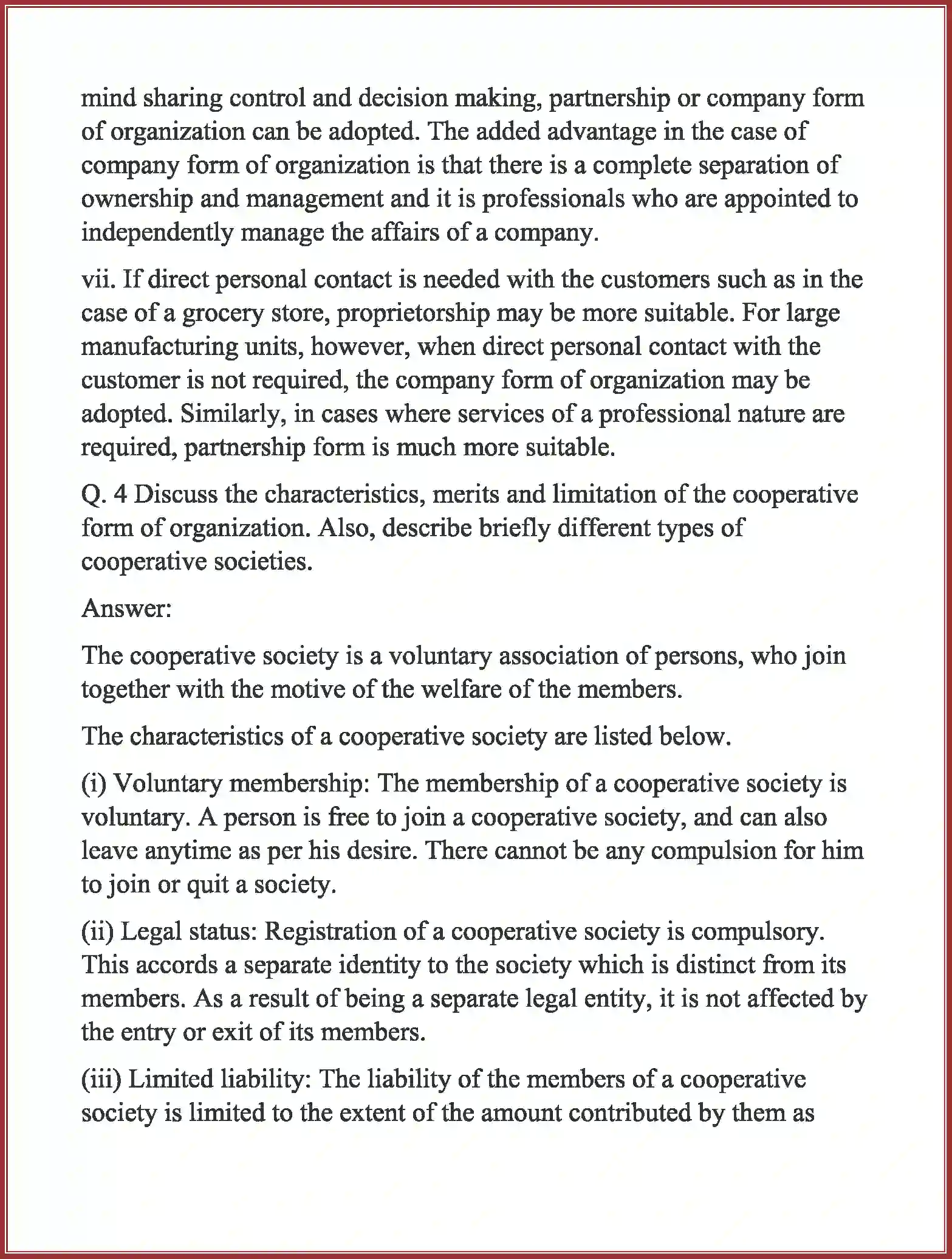 NCERT-Solution-Class-11-Business-Studies-Forms-of-Business-Organization-2643-page-10