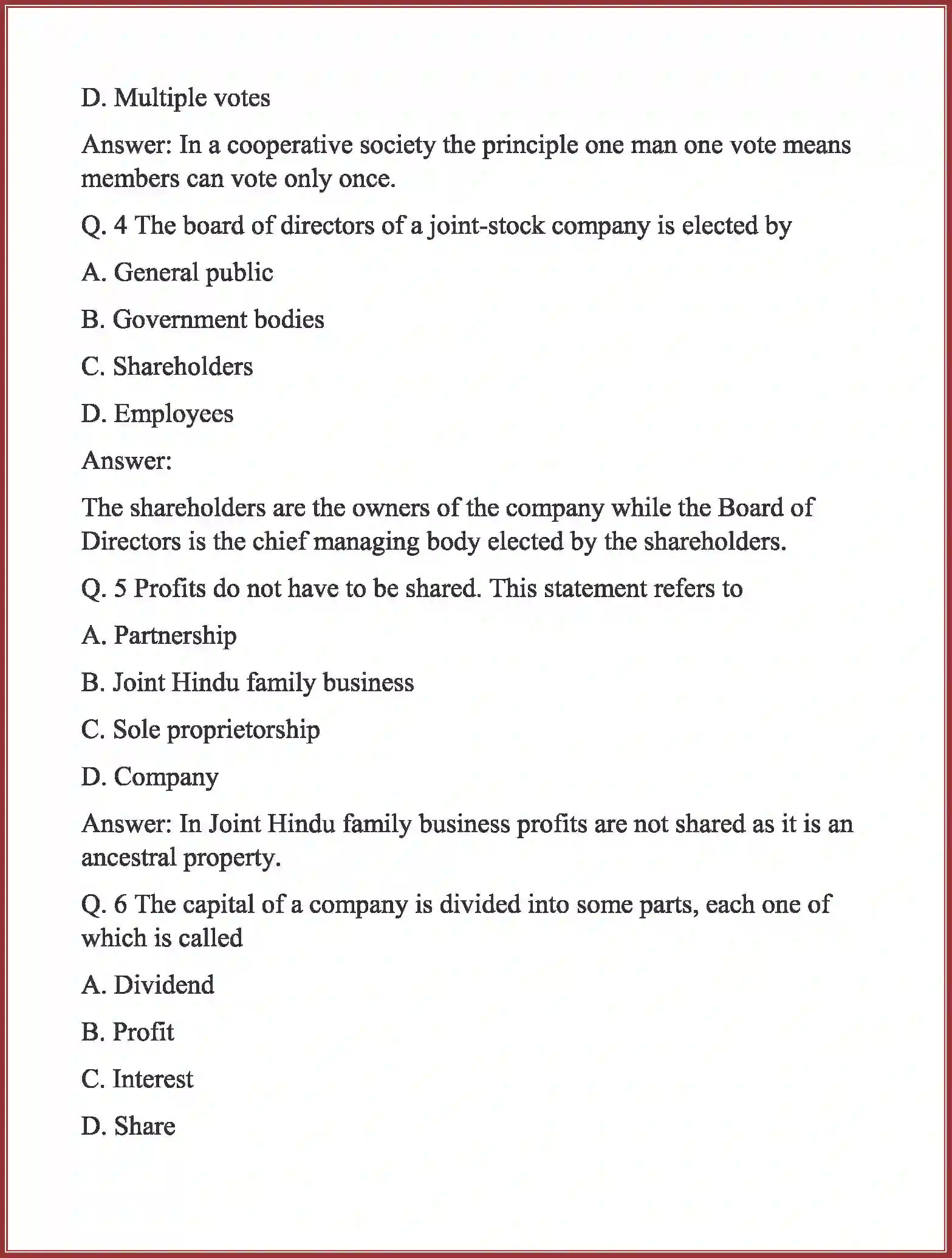 NCERT-Solution-Class-11-Business-Studies-Forms-of-Business-Organization-2643-page-2