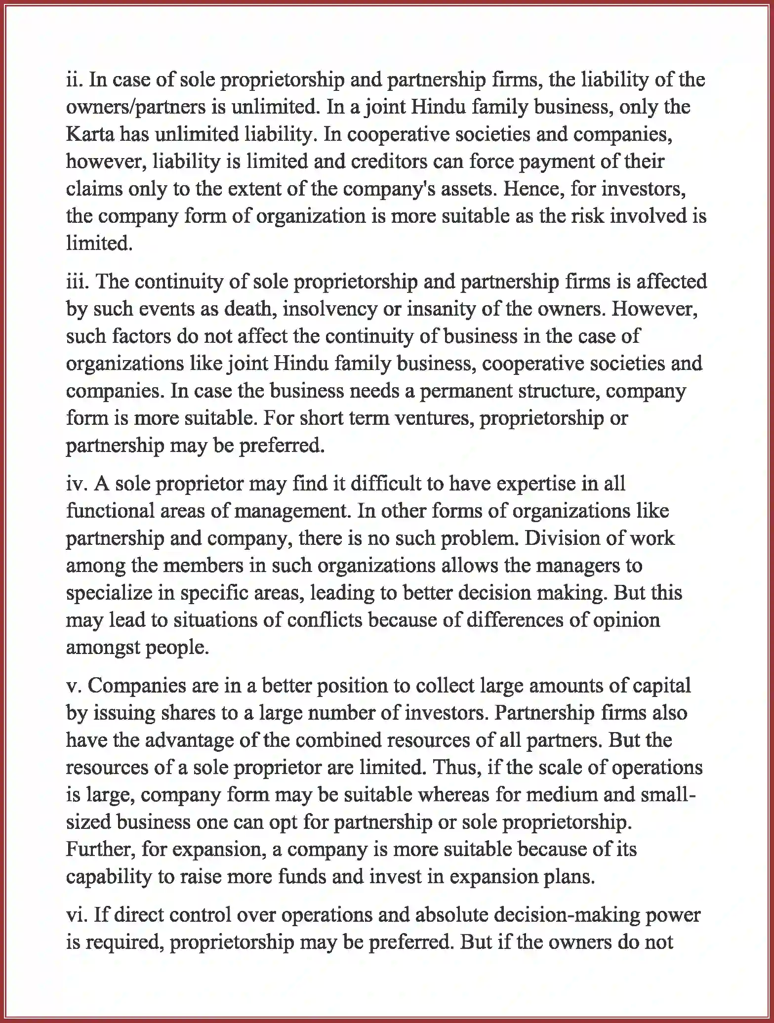 NCERT-Solution-Class-11-Business-Studies-Forms-of-Business-Organization-2643-page-9