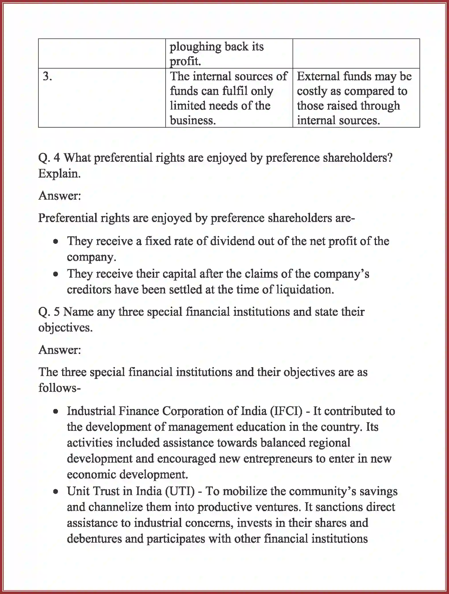 NCERT-Solution-Class-11-Business-Studies-Sources-of-Business-Finance-2649-page-6