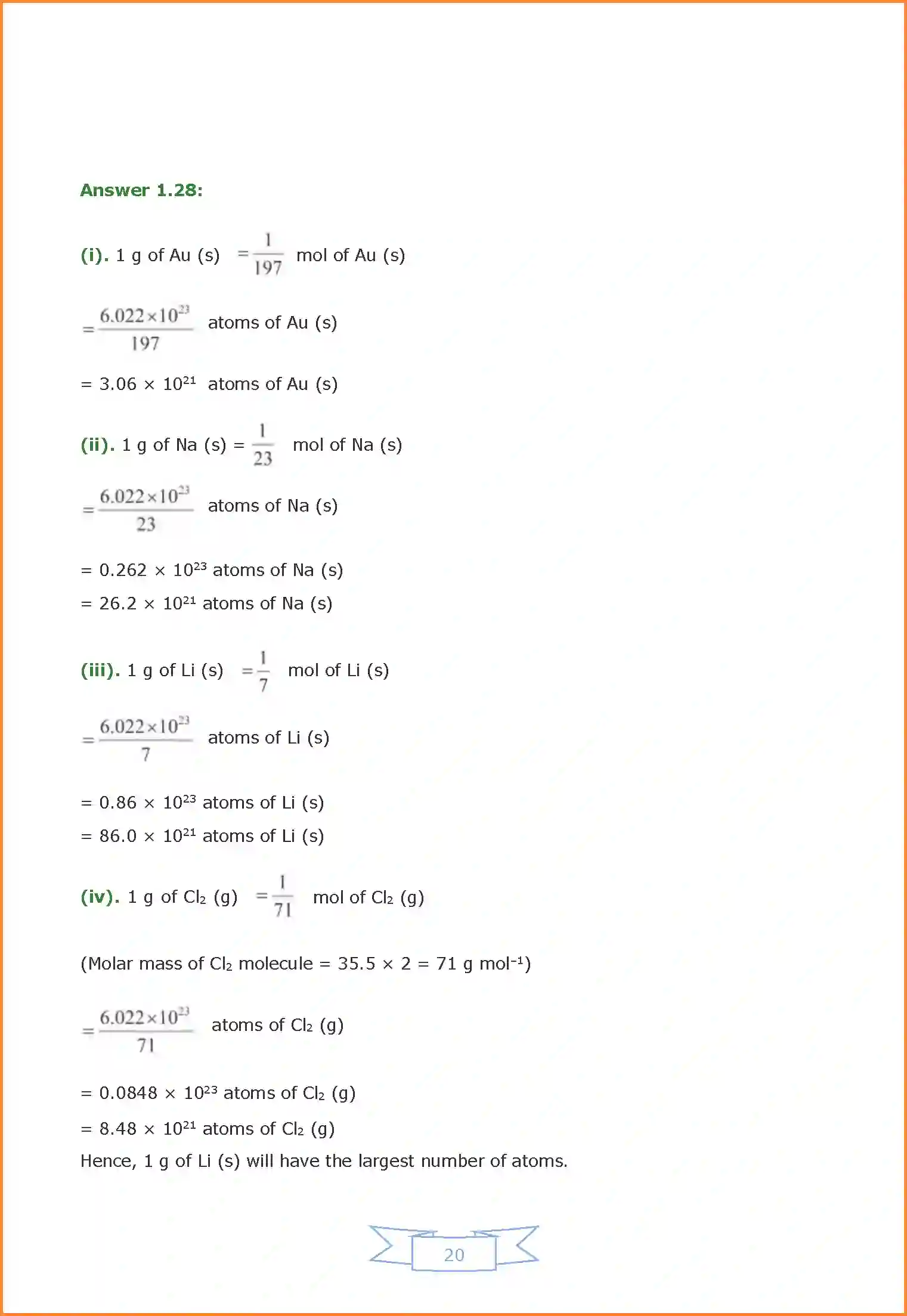 NCERT-Solution-Class-11-Chemistry-Chapter-1-Some-Basic-Concepts-of-Chemistry-423-page-20