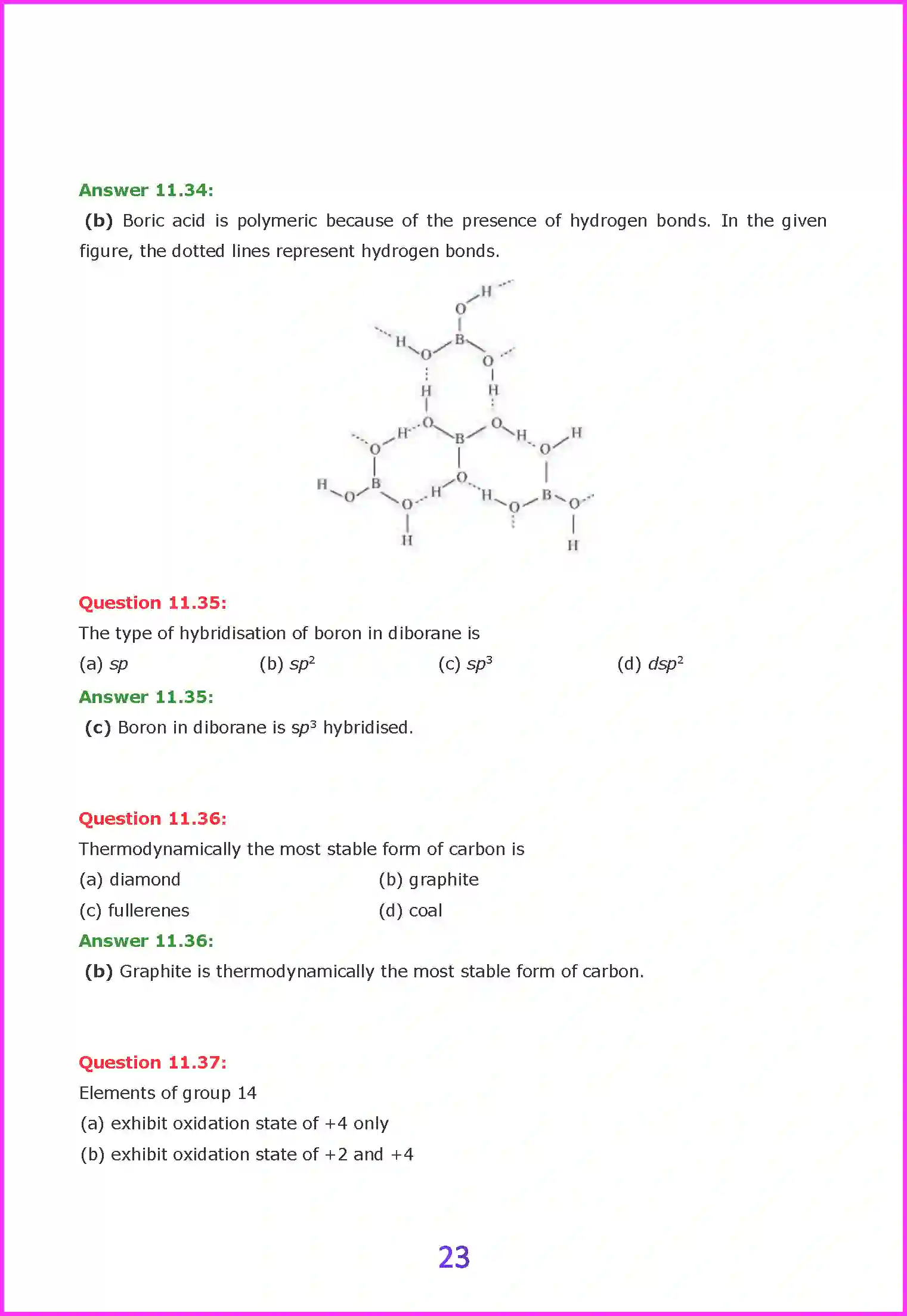 NCERT-Solution-Class-11-Chemistry-Chapter-11-The-p-–-Block-Elements-433-page-23