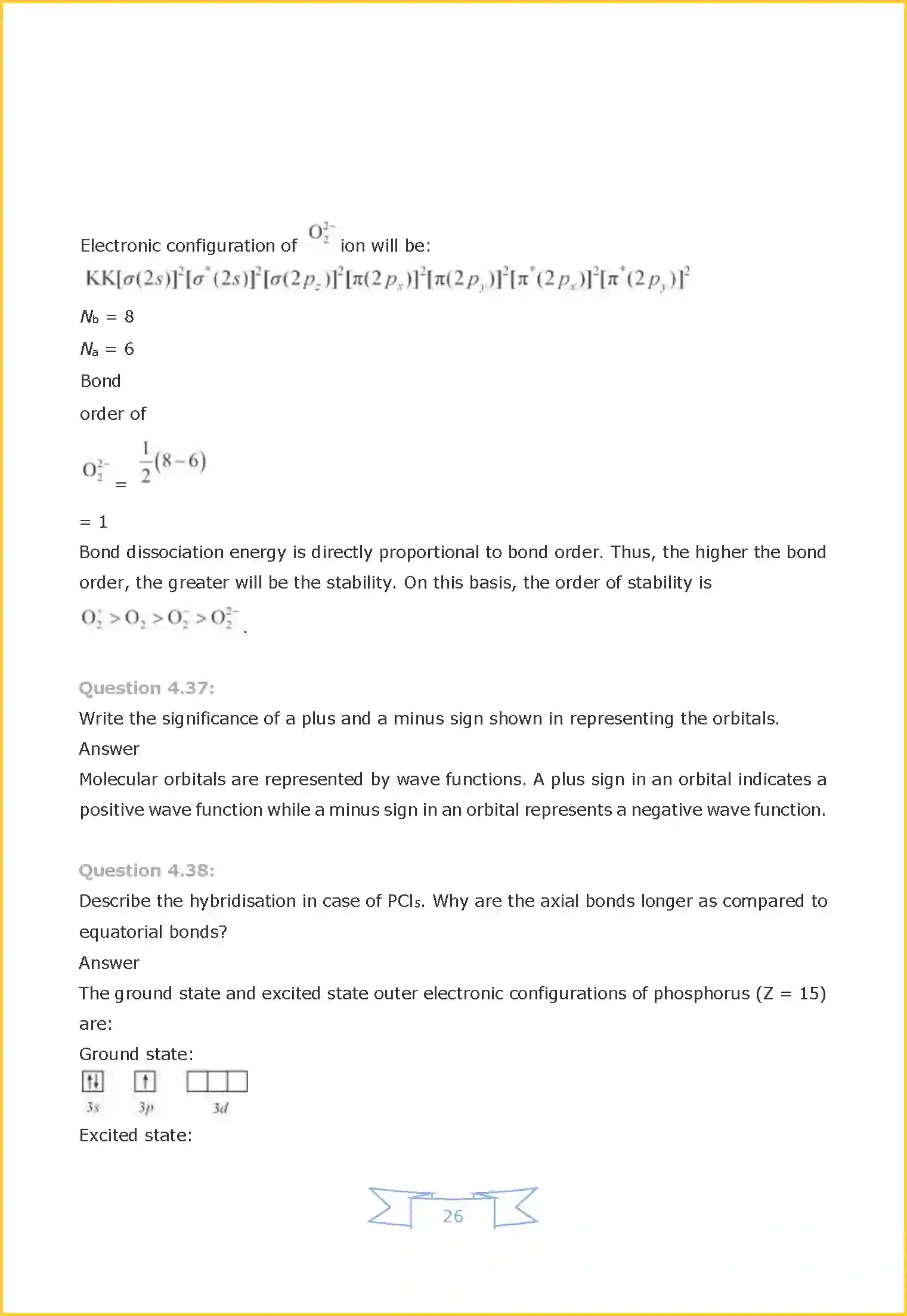 NCERT-Solution-Class-11-Chemistry-Chapter-4-Chemical-Bonding-and-Molecular-Structure-426-page-26