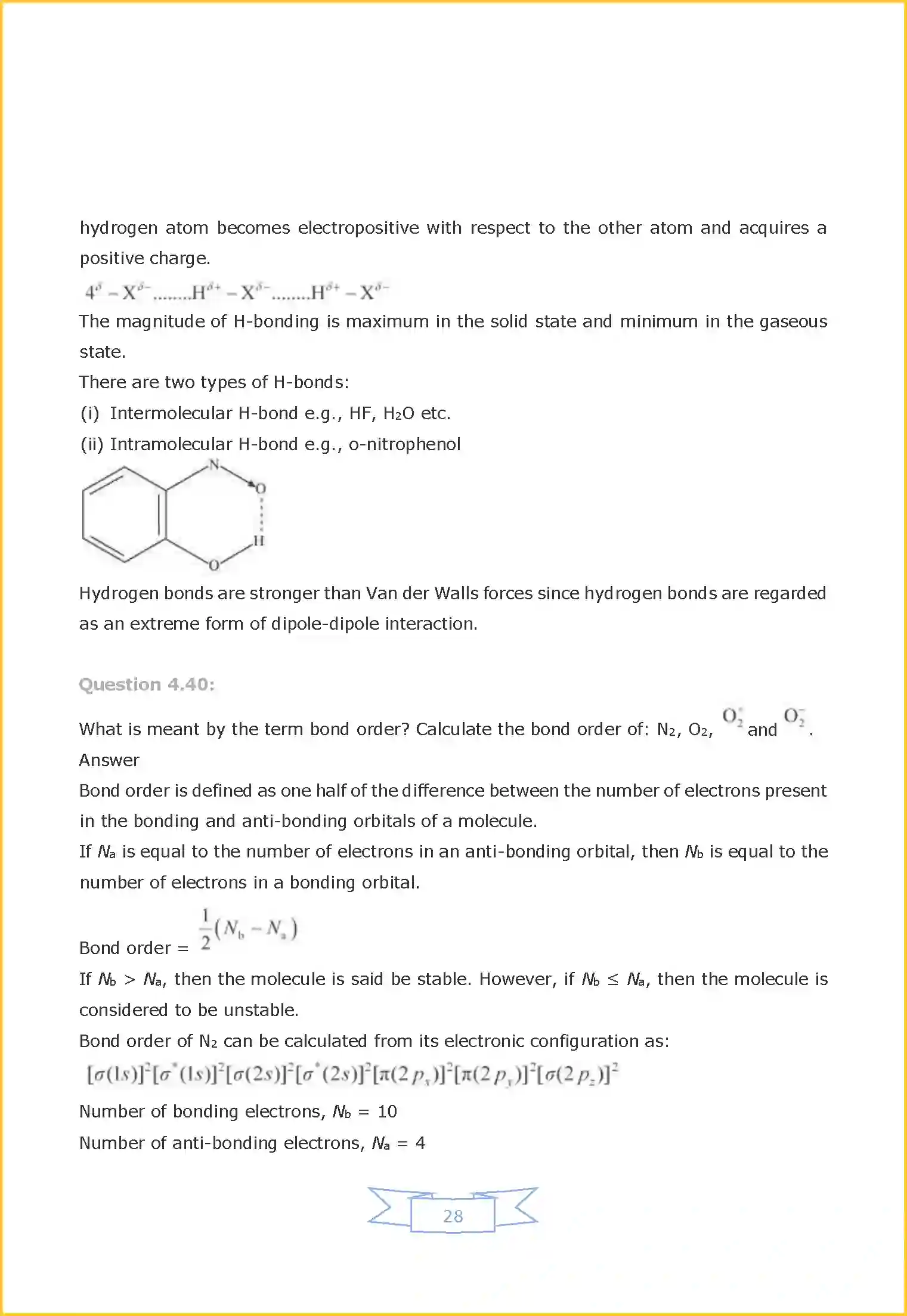 NCERT-Solution-Class-11-Chemistry-Chapter-4-Chemical-Bonding-and-Molecular-Structure-426-page-28