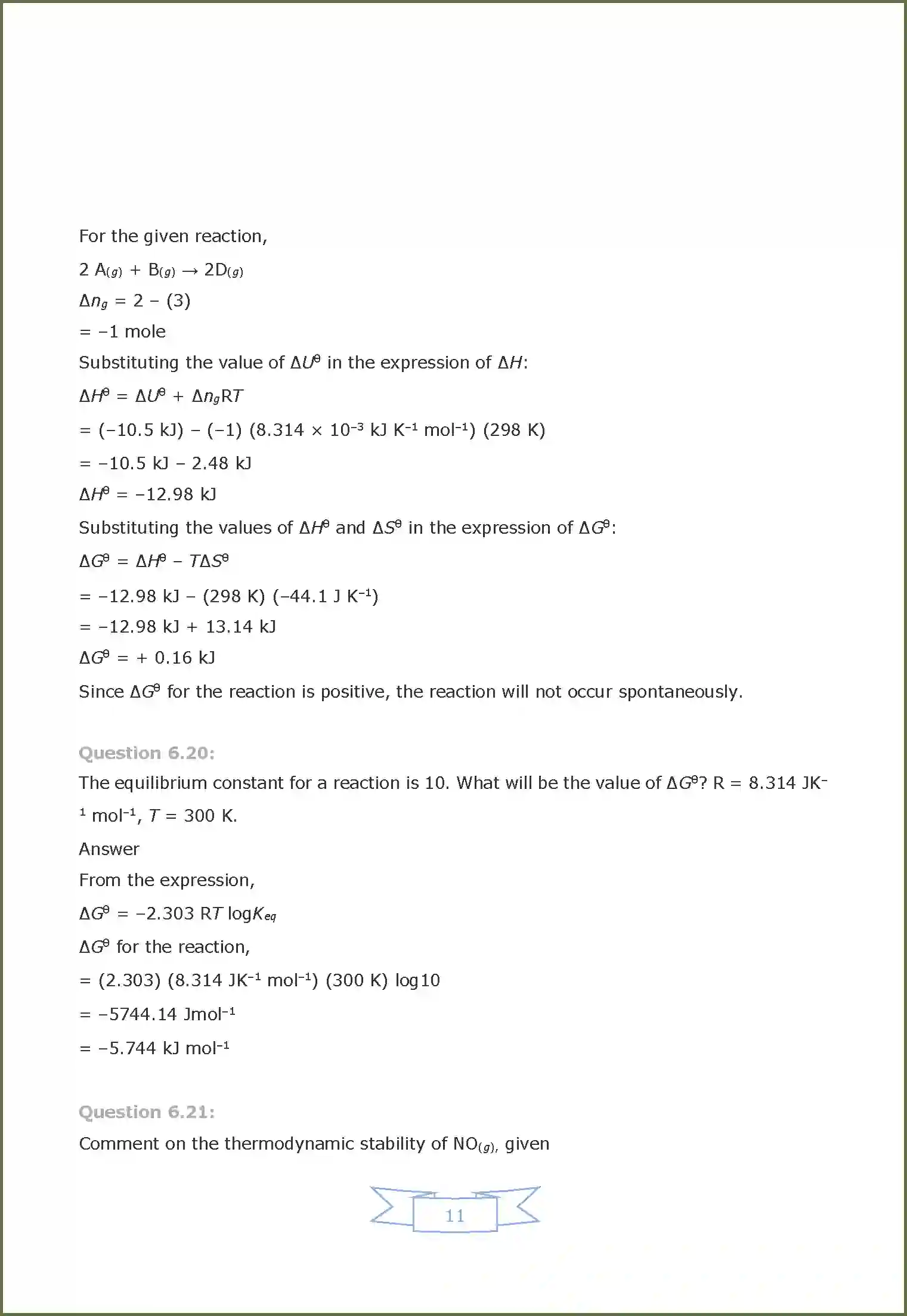 NCERT-Solution-Class-11-Chemistry-Chapter-6-Thermodynamics-428-page-11