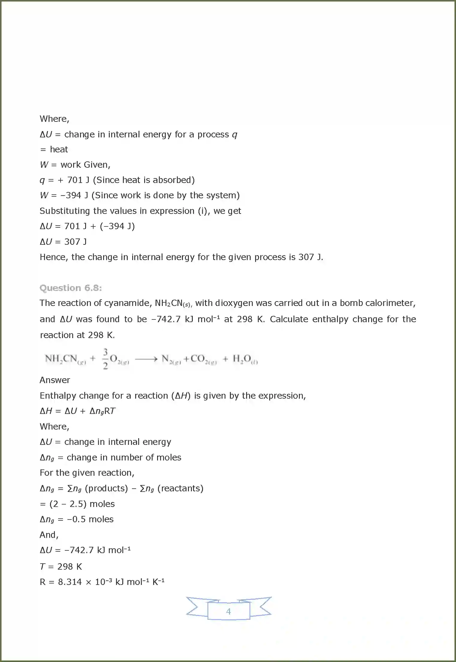 NCERT-Solution-Class-11-Chemistry-Chapter-6-Thermodynamics-428-page-4