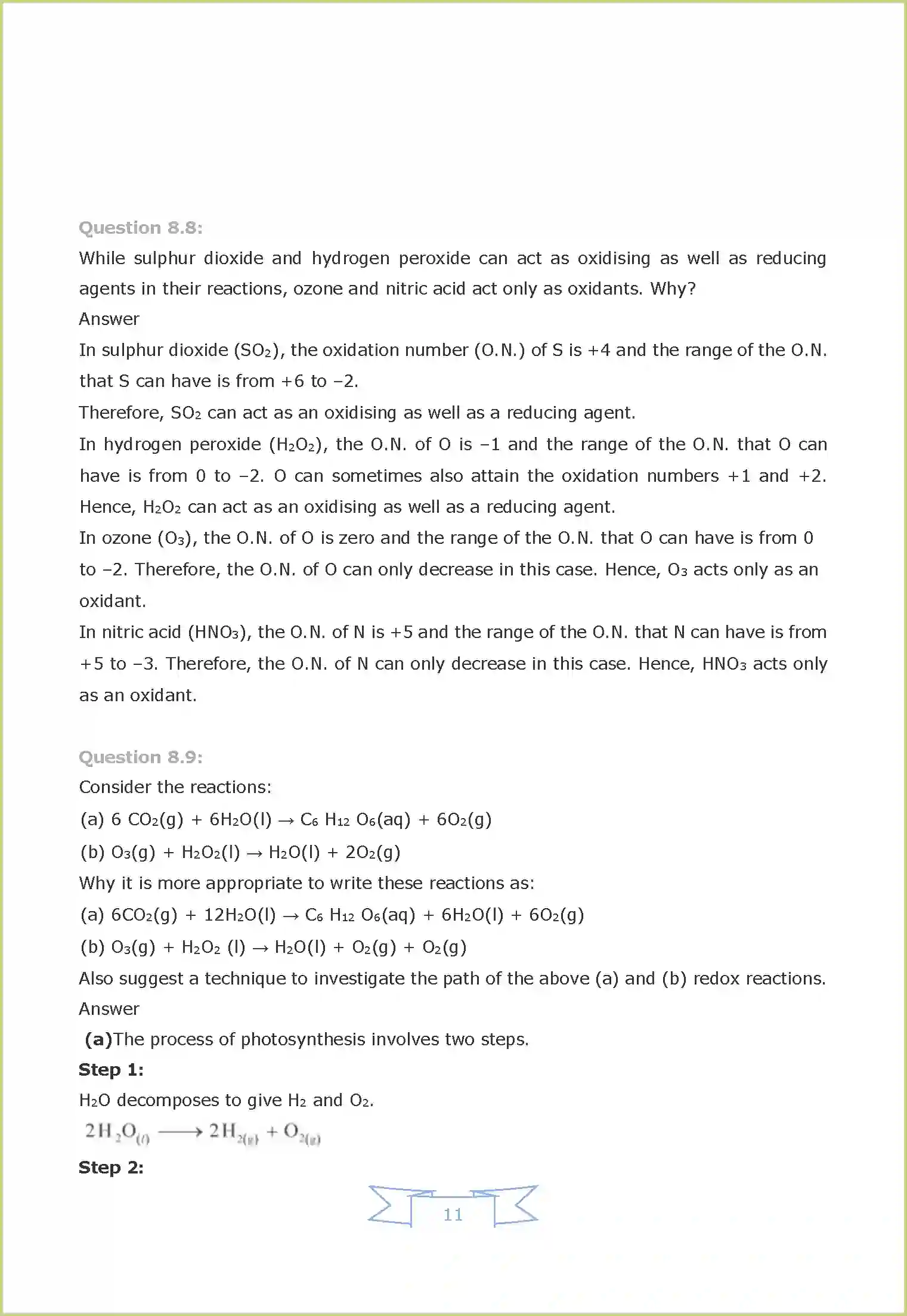 NCERT-Solution-Class-11-Chemistry-Chapter-8-Redox-Reactions-430-page-11